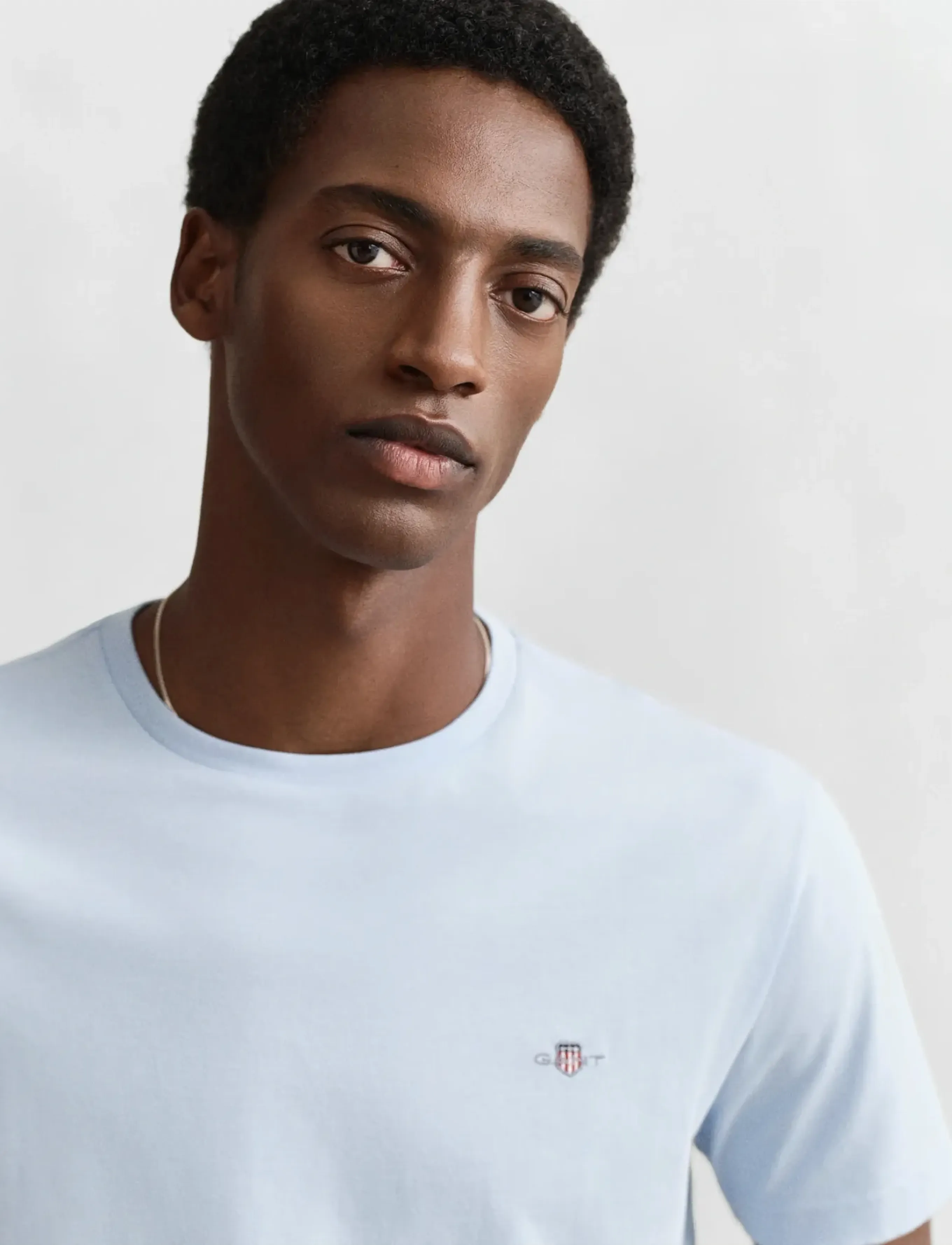 Gant - Shield T-Shirt - lühikeste varrukatega t-särgid - fresh blue - 4