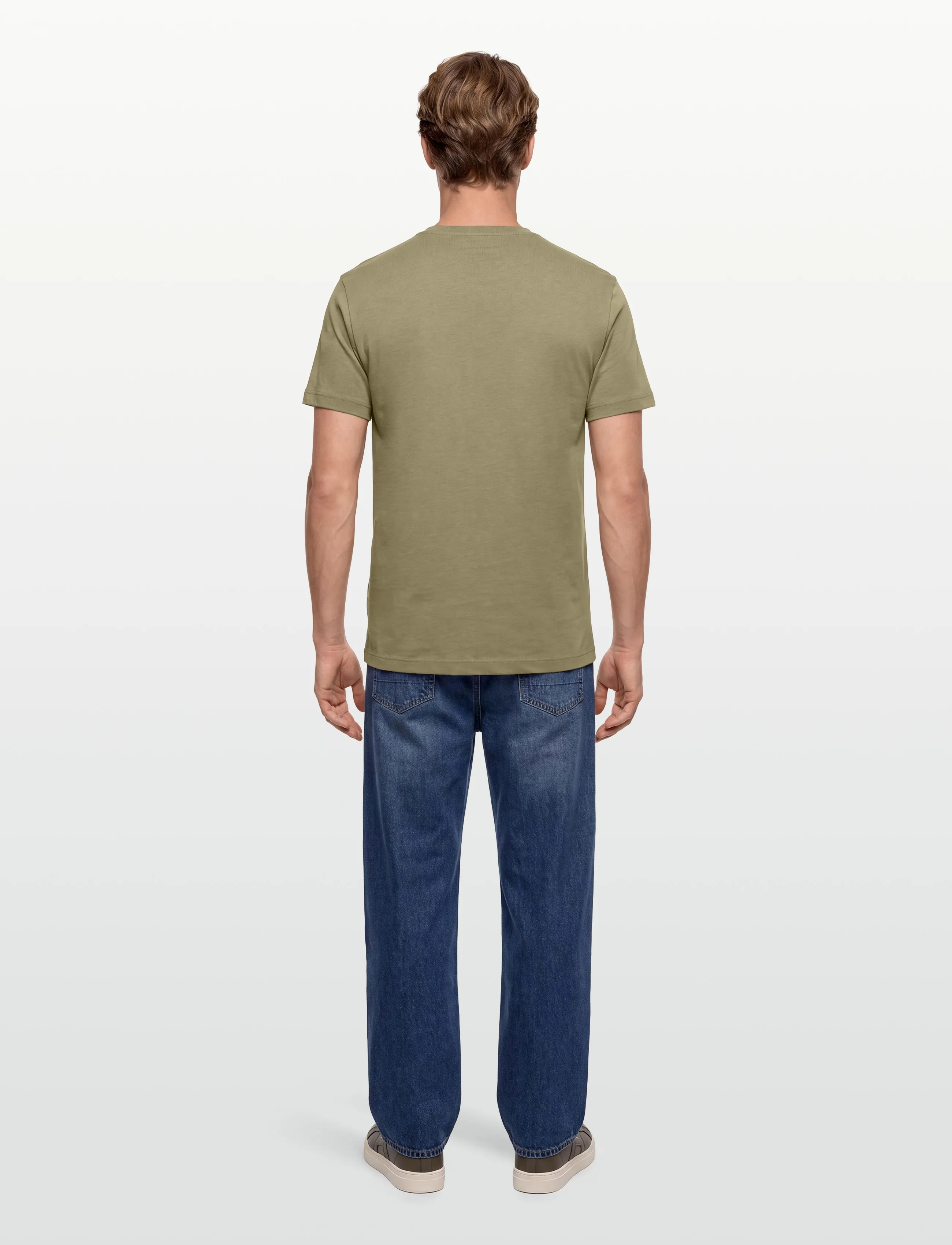 Gant - REG SHIELD SS T-SHIRT - kurzärmelige t-shirts - light taupe - 4
