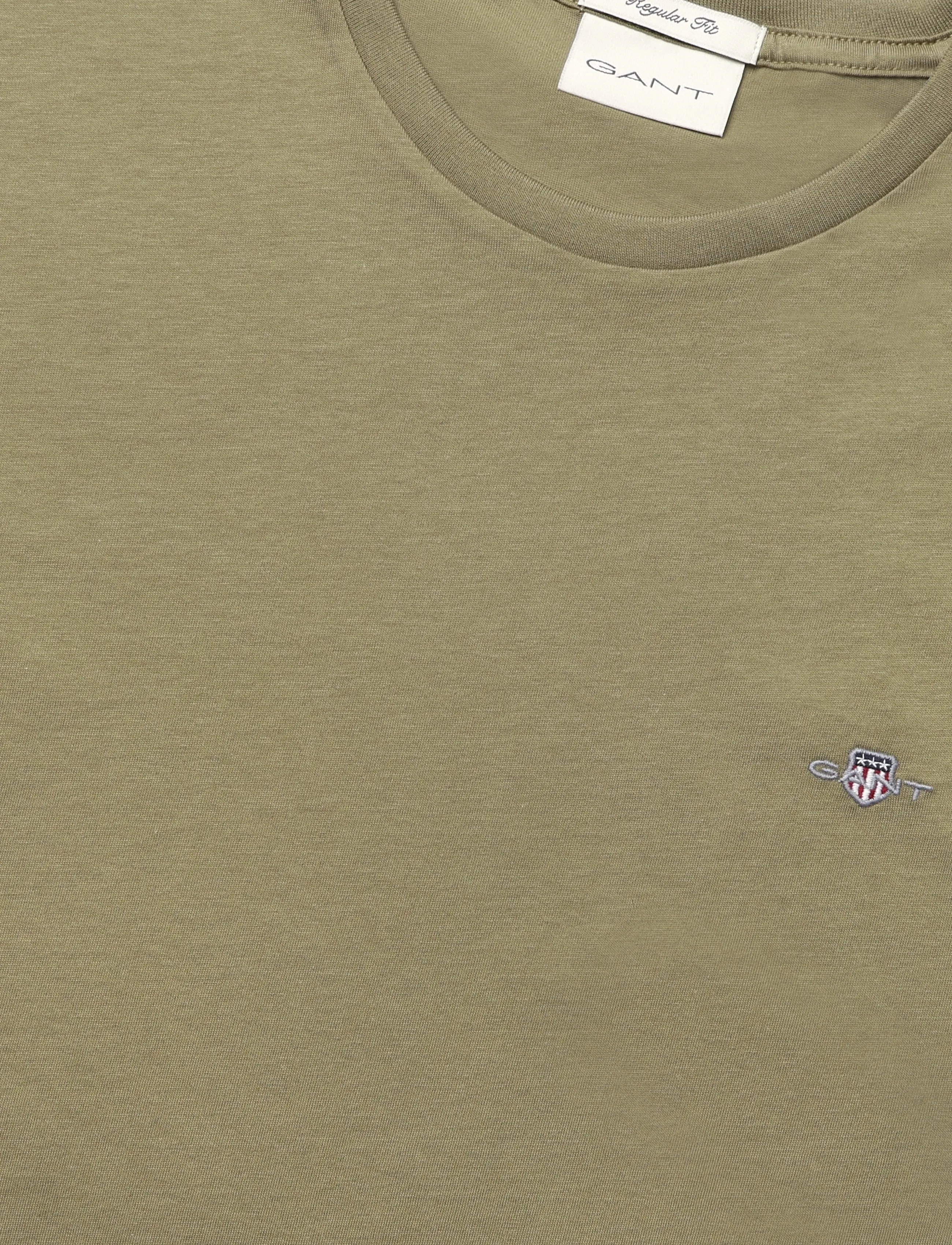 Gant - Shield T-Shirt - kurzärmelige t-shirts - light taupe - 2