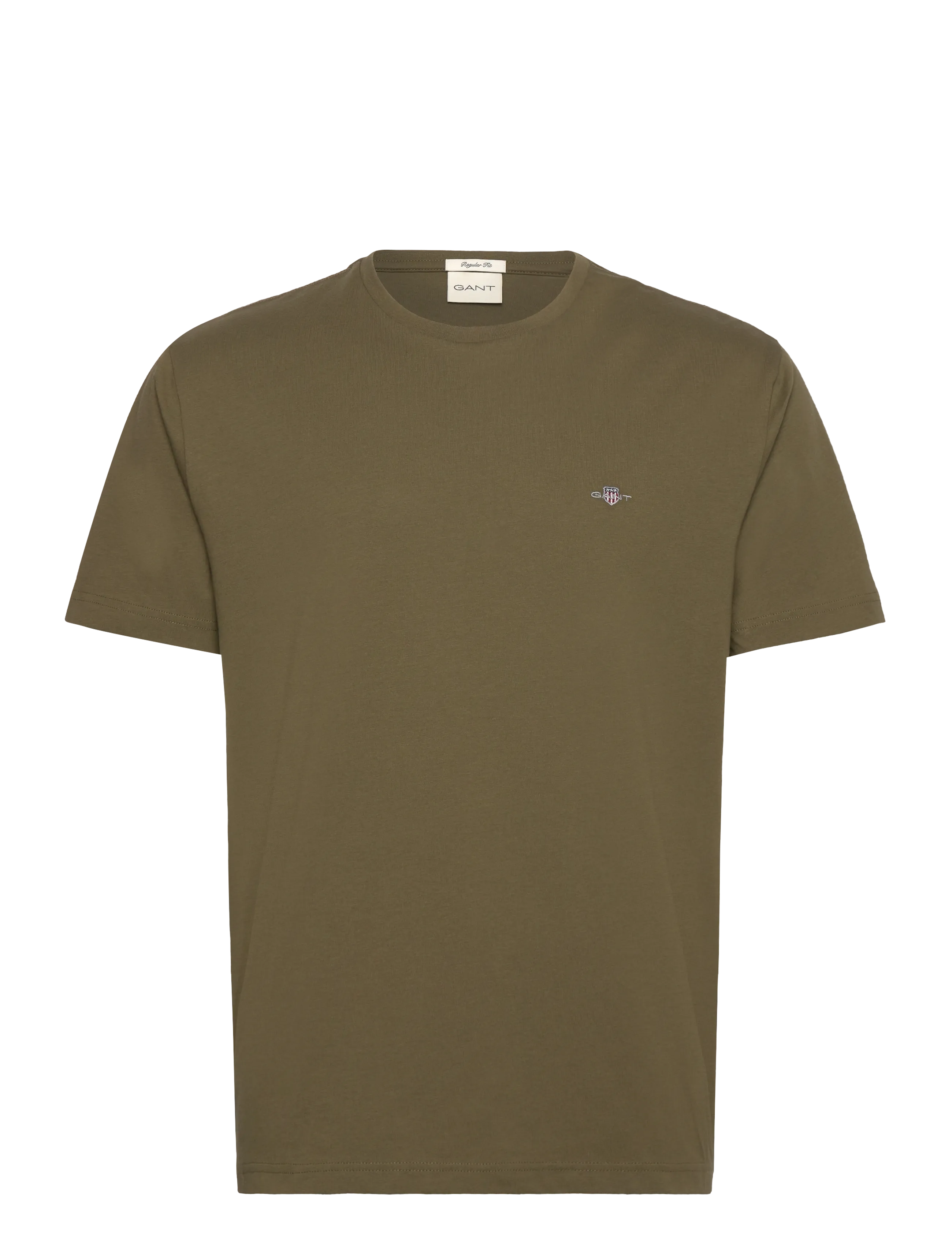 Gant - Shield T-Shirt - laveste priser - moss green - 1