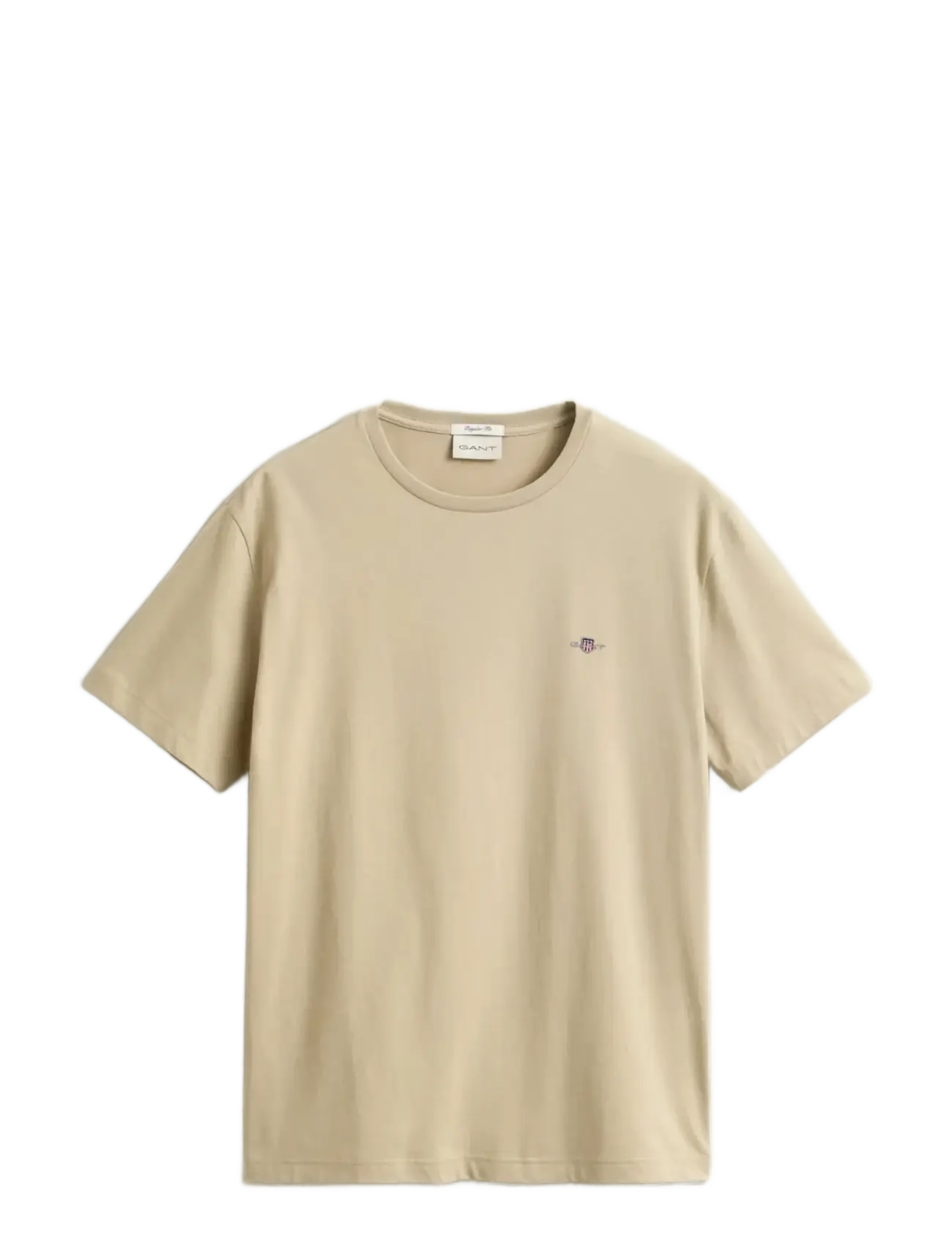 GANT Shield T-Shirt - T-shirts - OAT BEIGE / beige