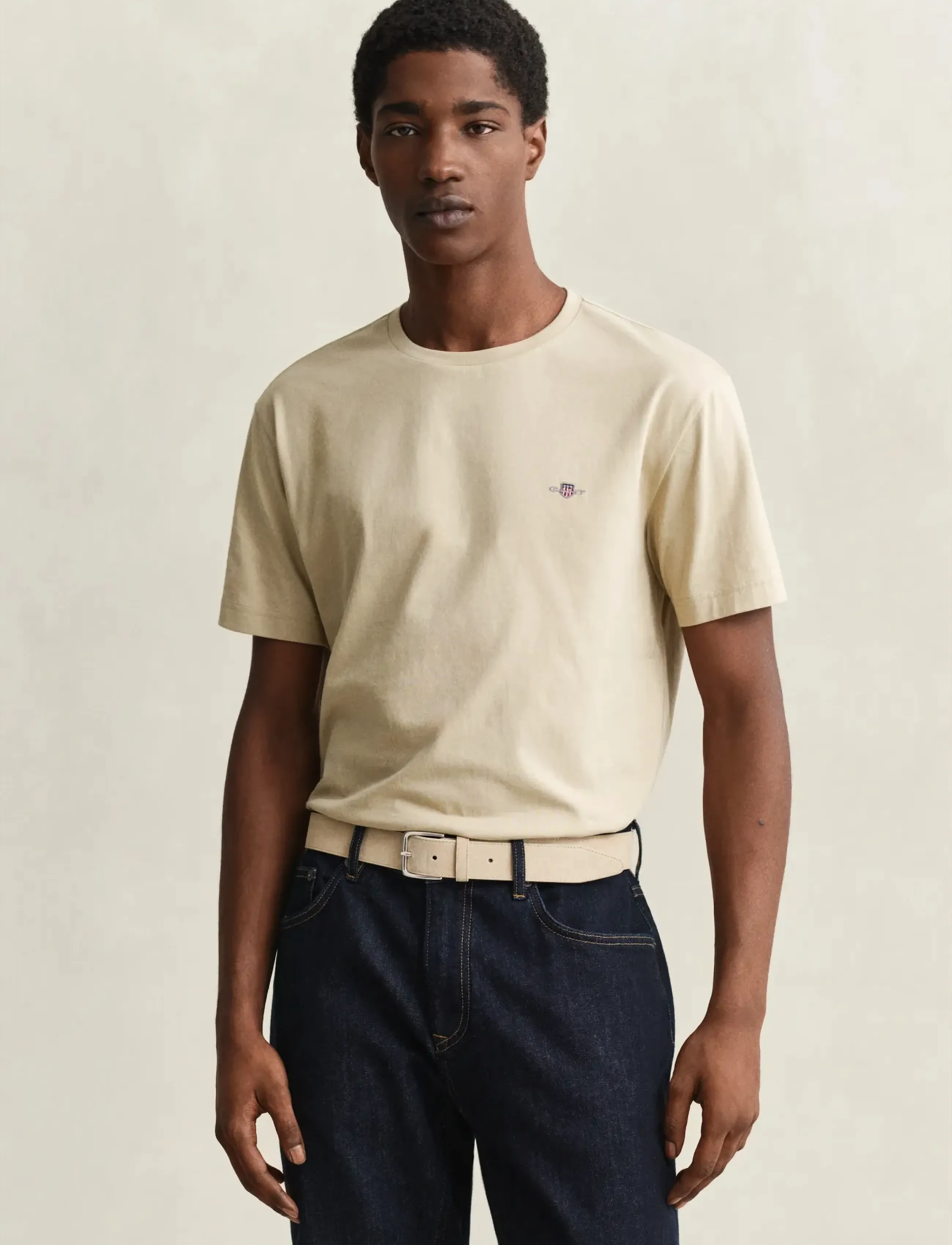 GANT Shield T-Shirt - GANT - OAT BEIGE / beige