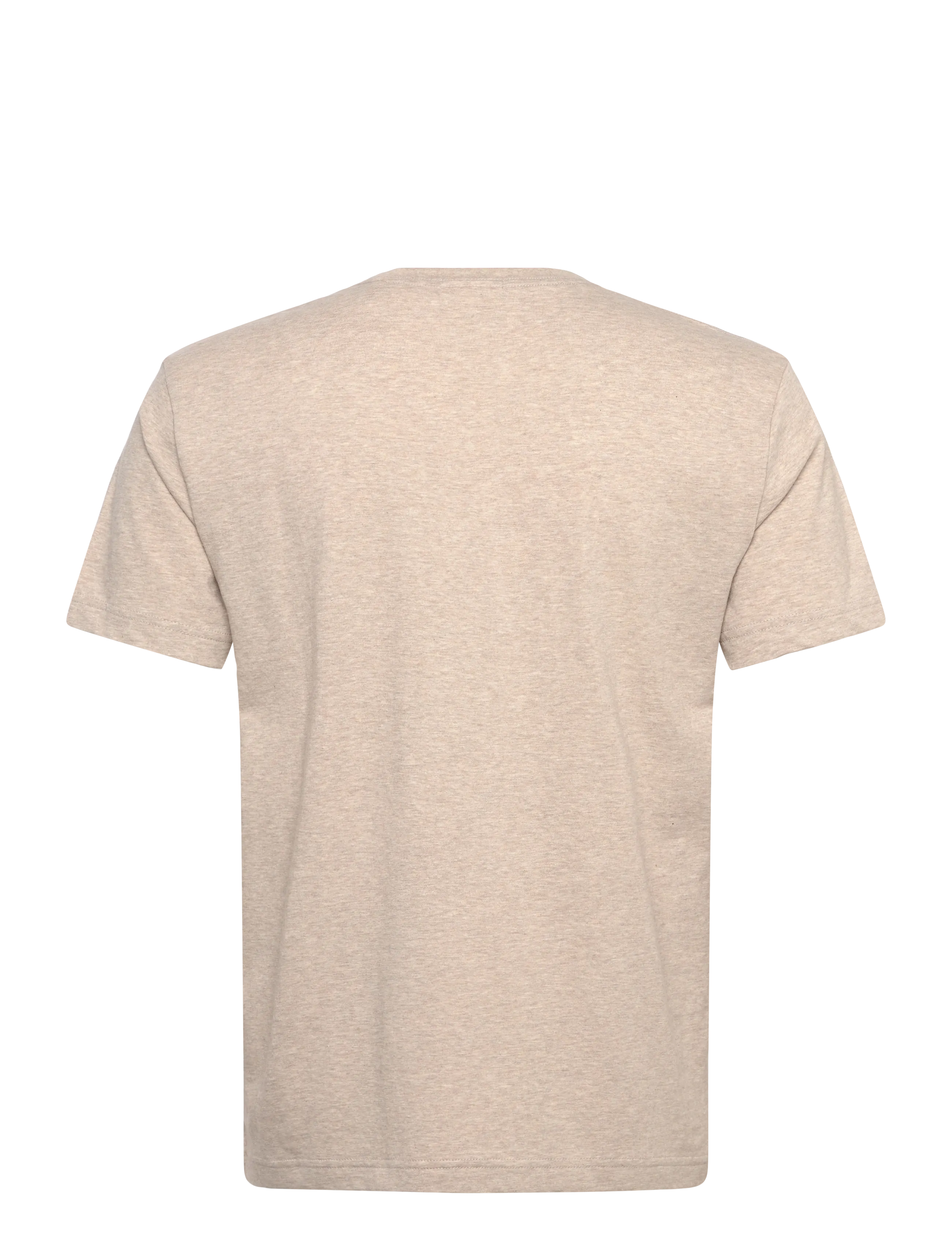 Gant - Shield T-Shirt - short-sleeved t-shirts - oat melange - 2