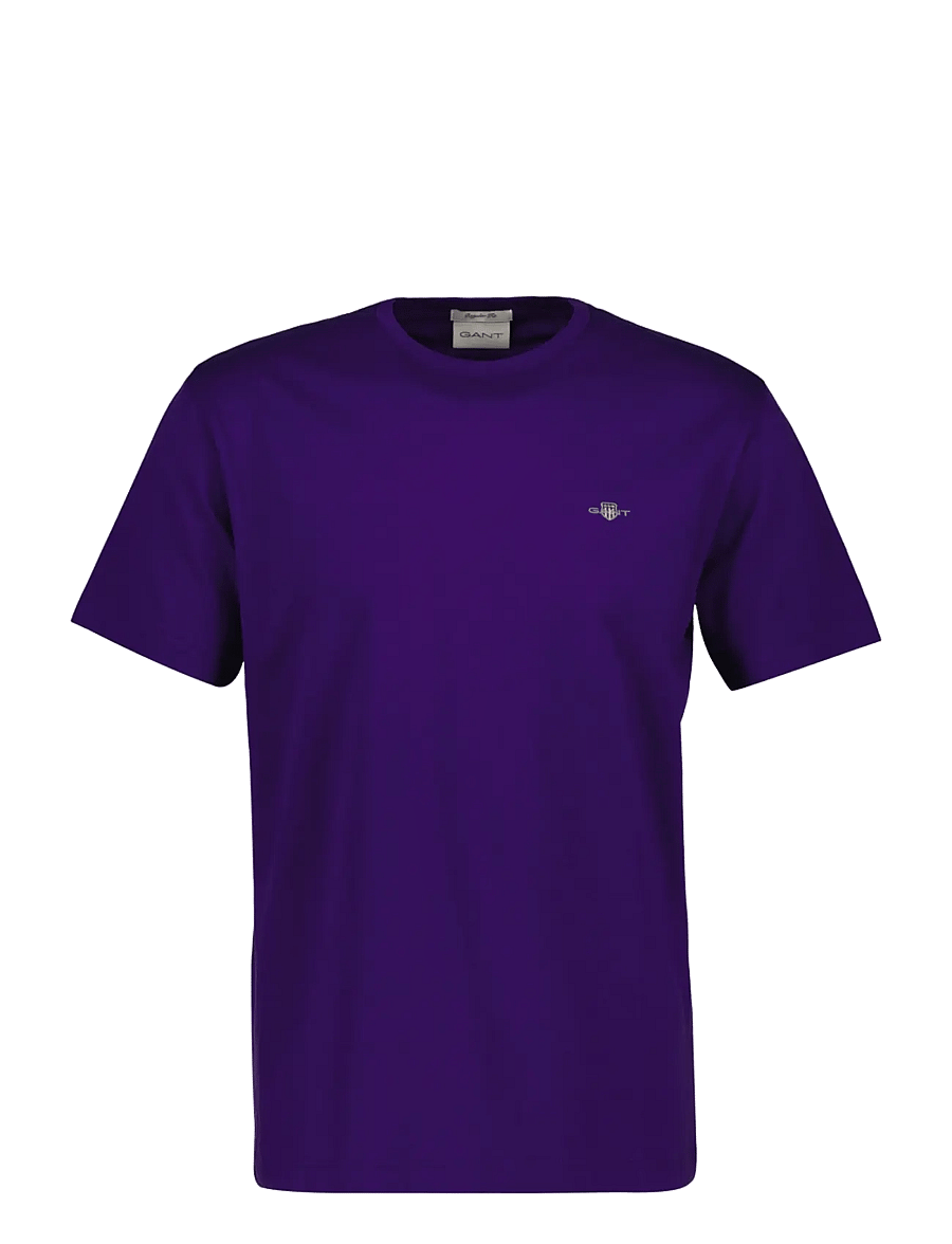 Gant - Shield T-Shirt - kortärmade t-shirts - pansy purple - 0