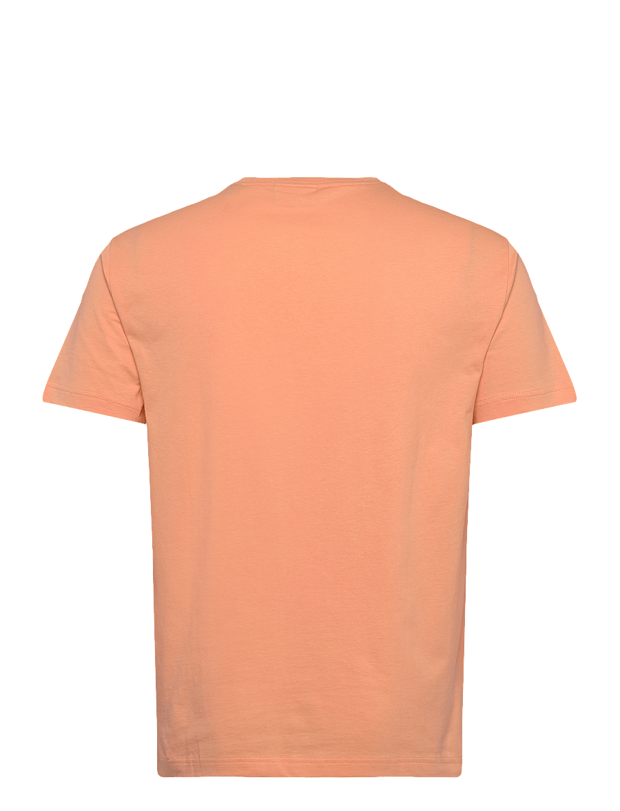 Gant - Shield T-Shirt - kurzärmelige t-shirts - peachy orange - 2