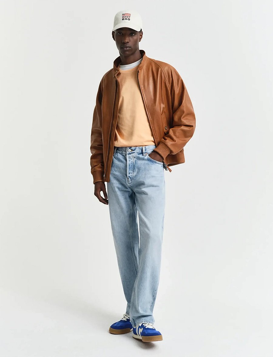 Gant - Shield T-Shirt - kurzärmelige t-shirts - peachy orange - 5