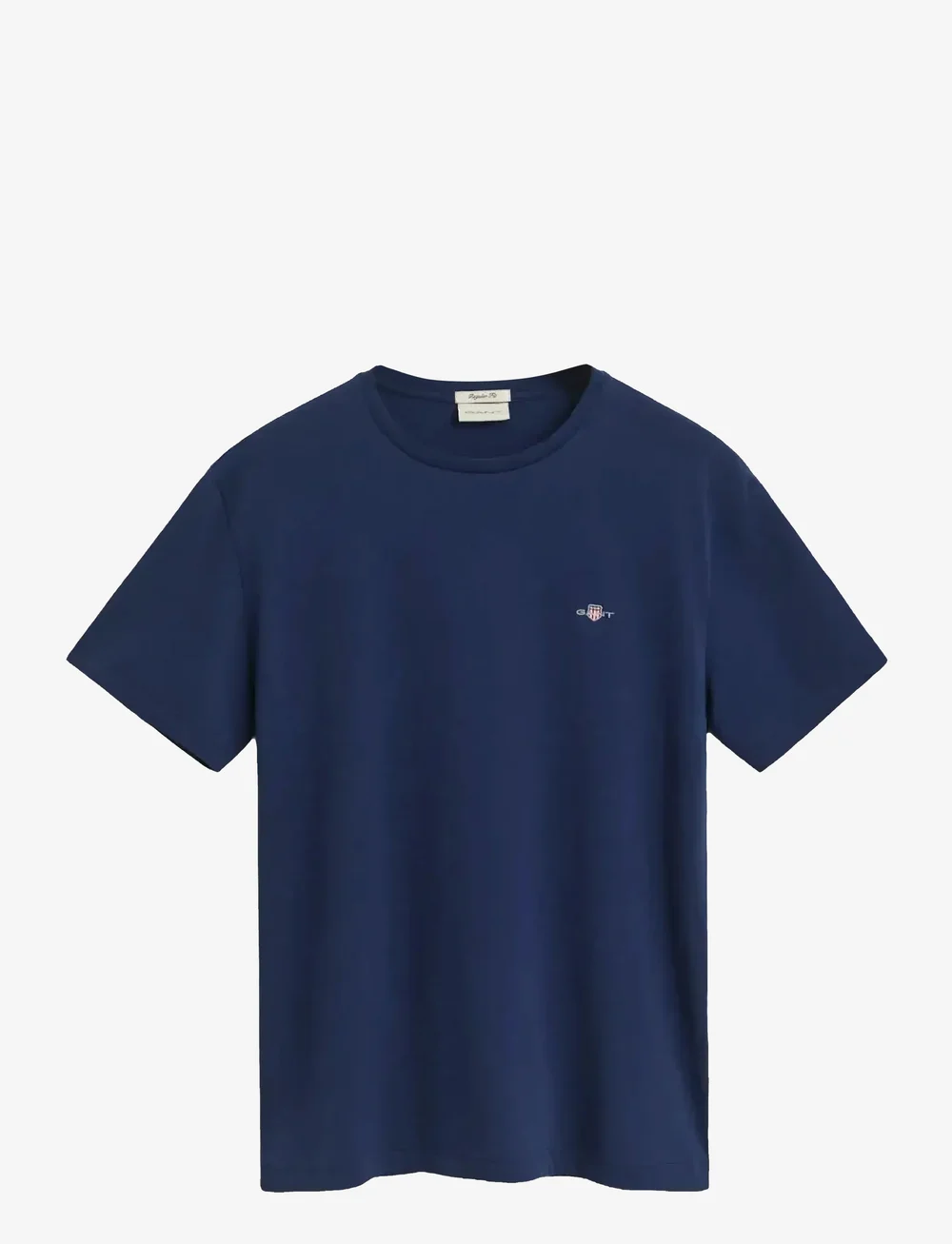 GANT - REG SHIELD SS T-SHIRT - short-sleeved t-shirts - persian blue - 0