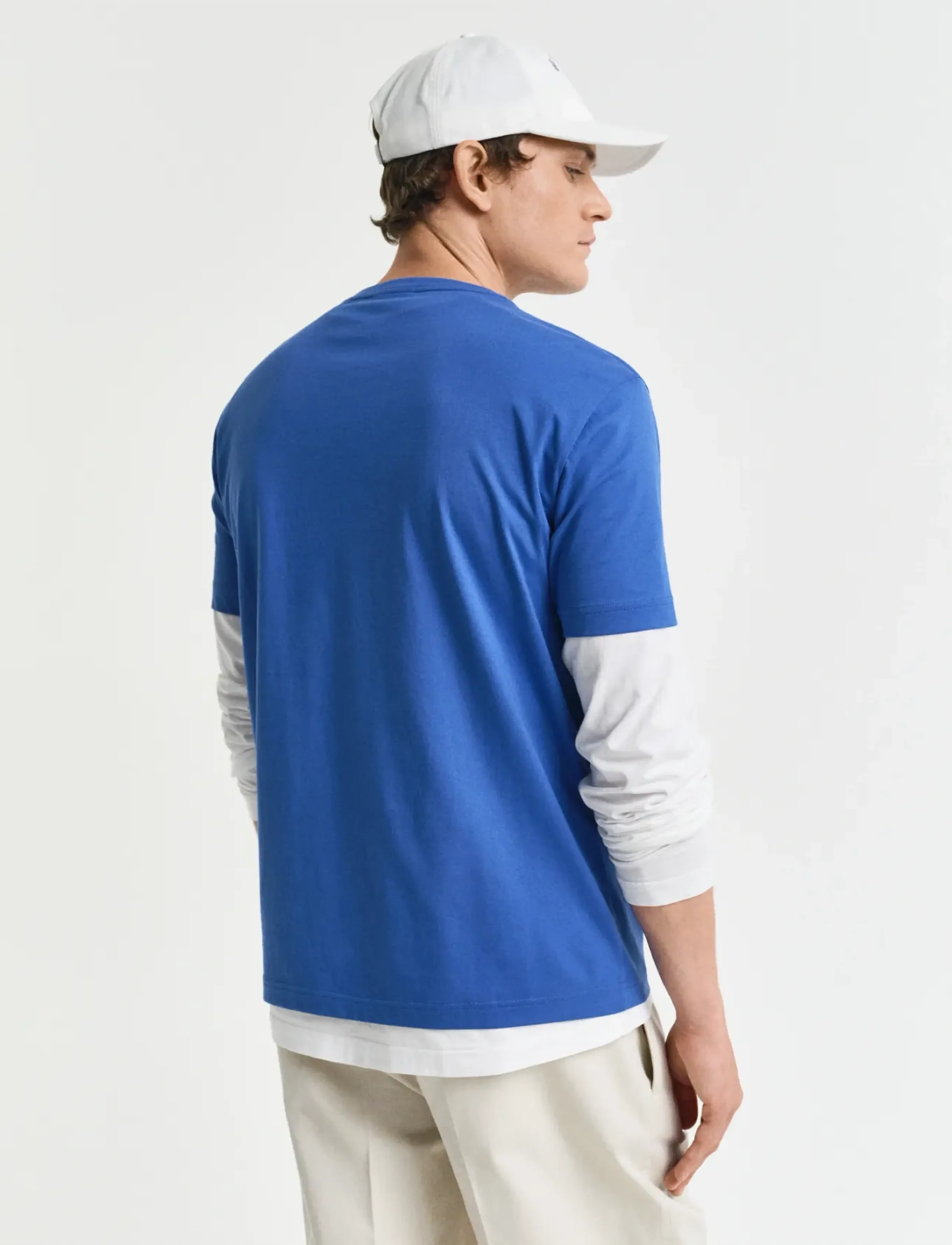 Gant - Shield T-Shirt - lühikeste varrukatega t-särgid - rich blue - 3