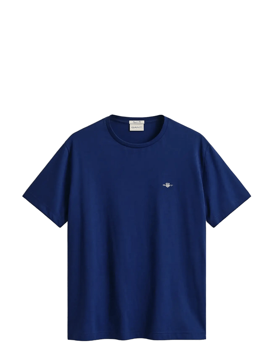 Gant - Shield T-Shirt - kortärmade t-shirts - rich navy - 1