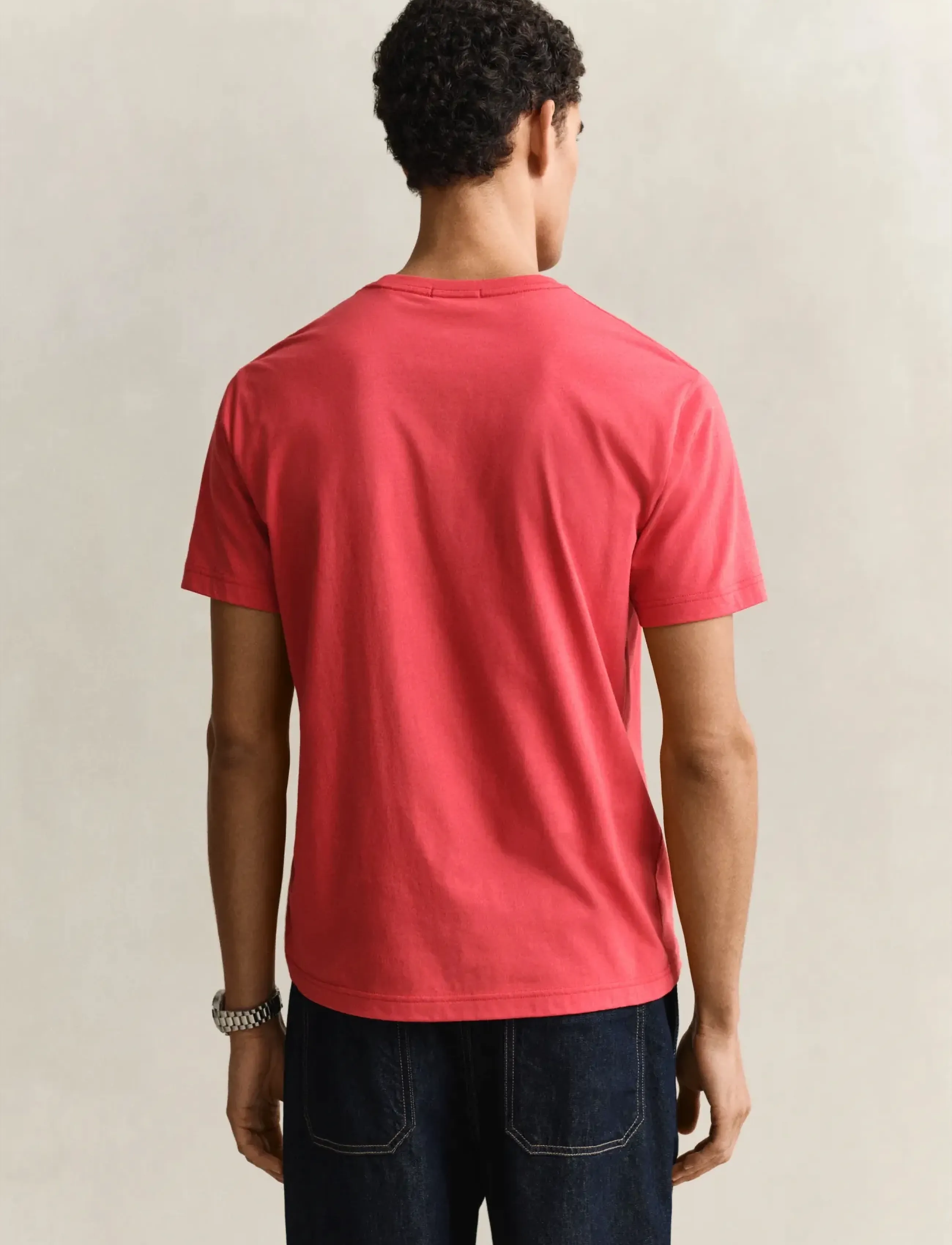 Gant - Shield T-Shirt - stutterma bolir - rose red - 2