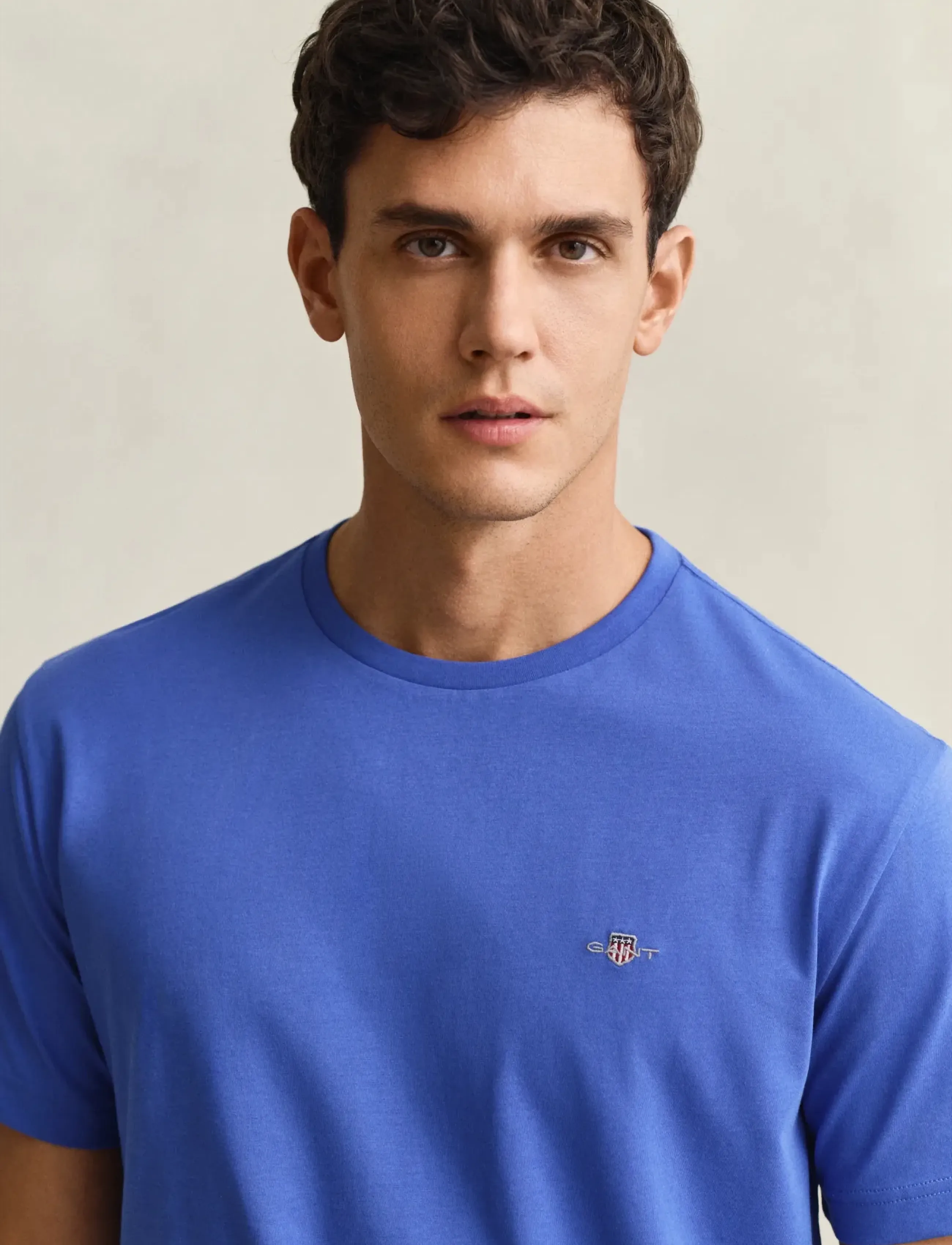 Gant - Shield T-Shirt - lühikeste varrukatega t-särgid - royal blue - 3