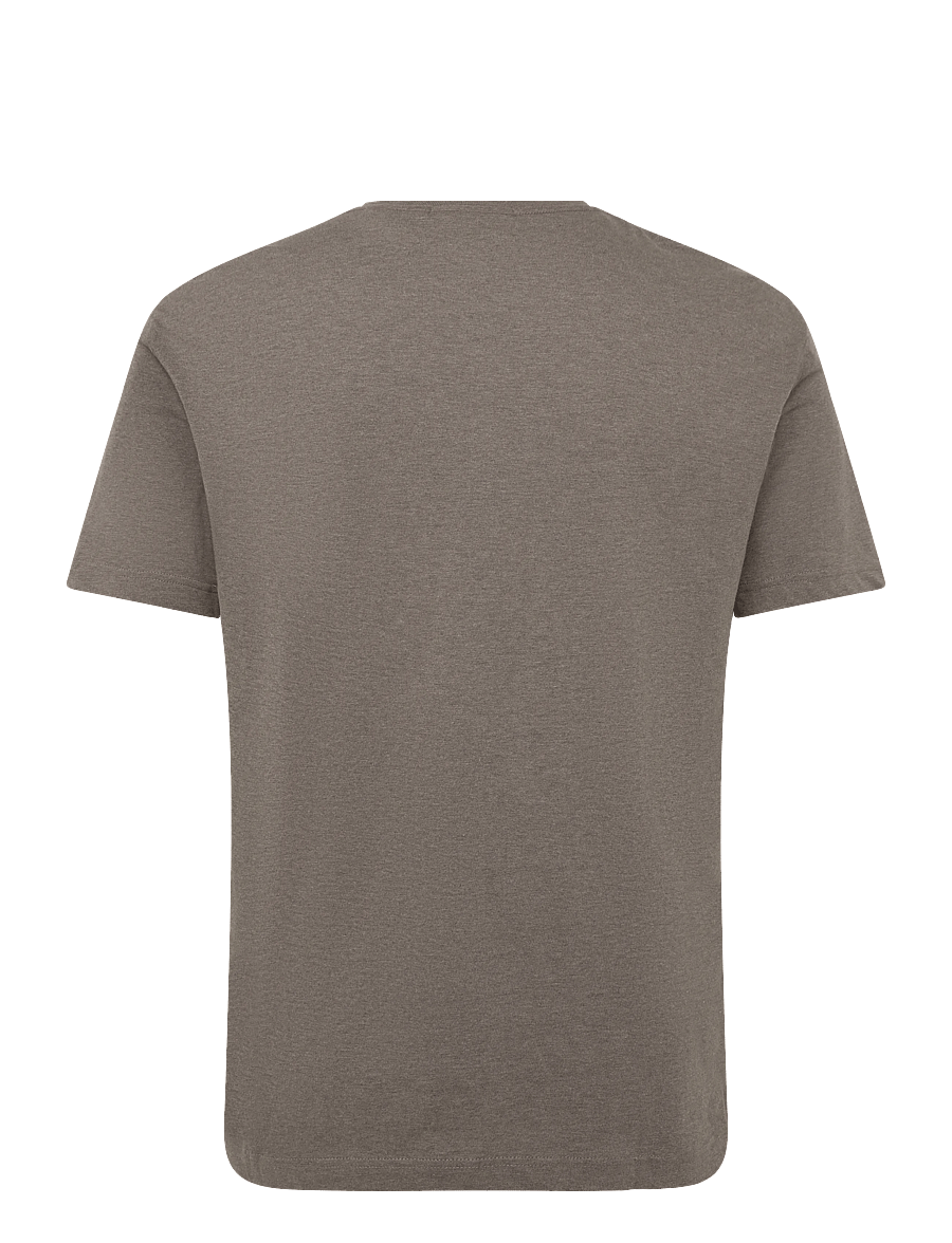 Gant - Shield T-Shirt - kurzärmelige t-shirts - seawood melange - 1