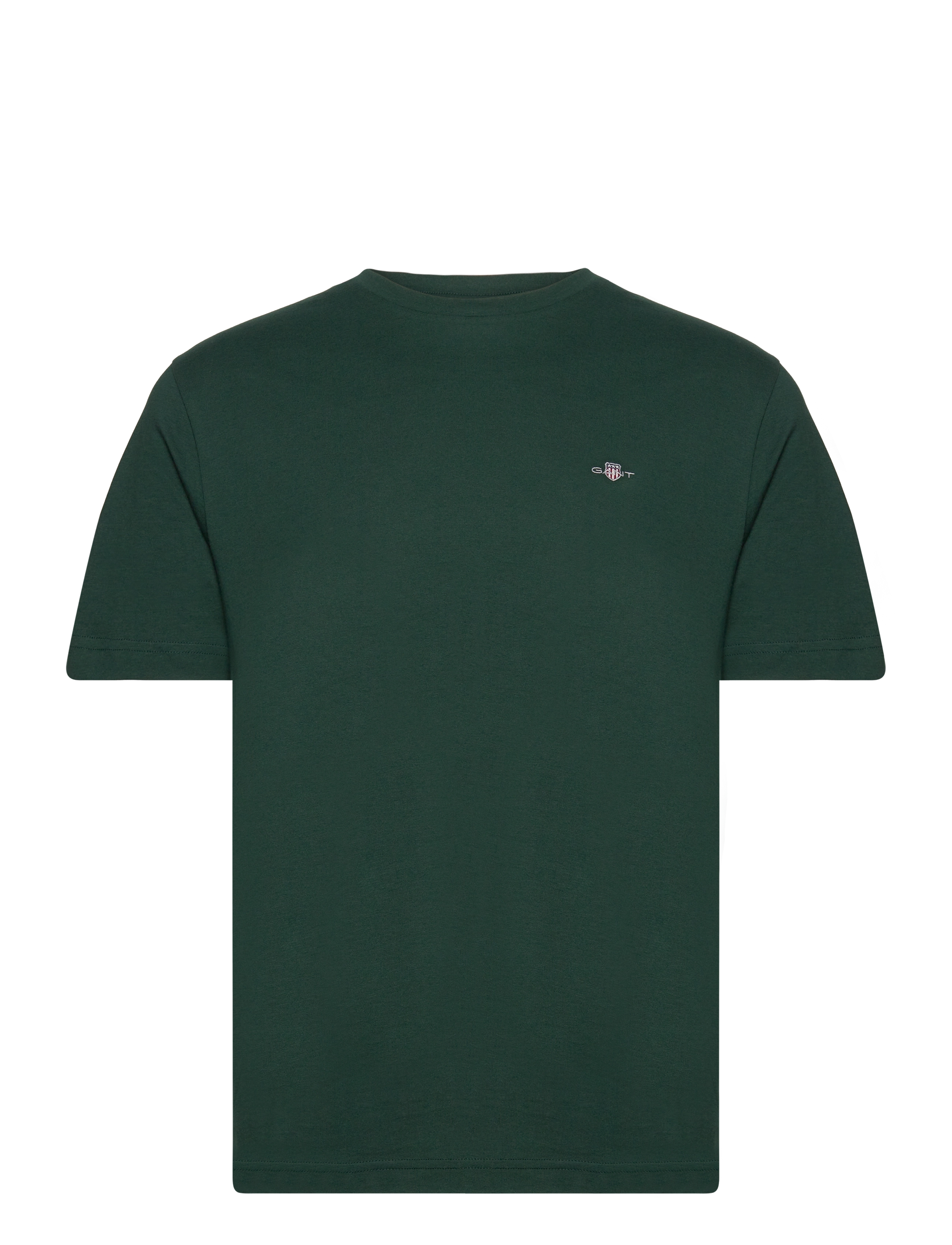 Gant REG SHIELD SS T-SHIRT - Basic T-Shirts - TARTAN GREEN / green