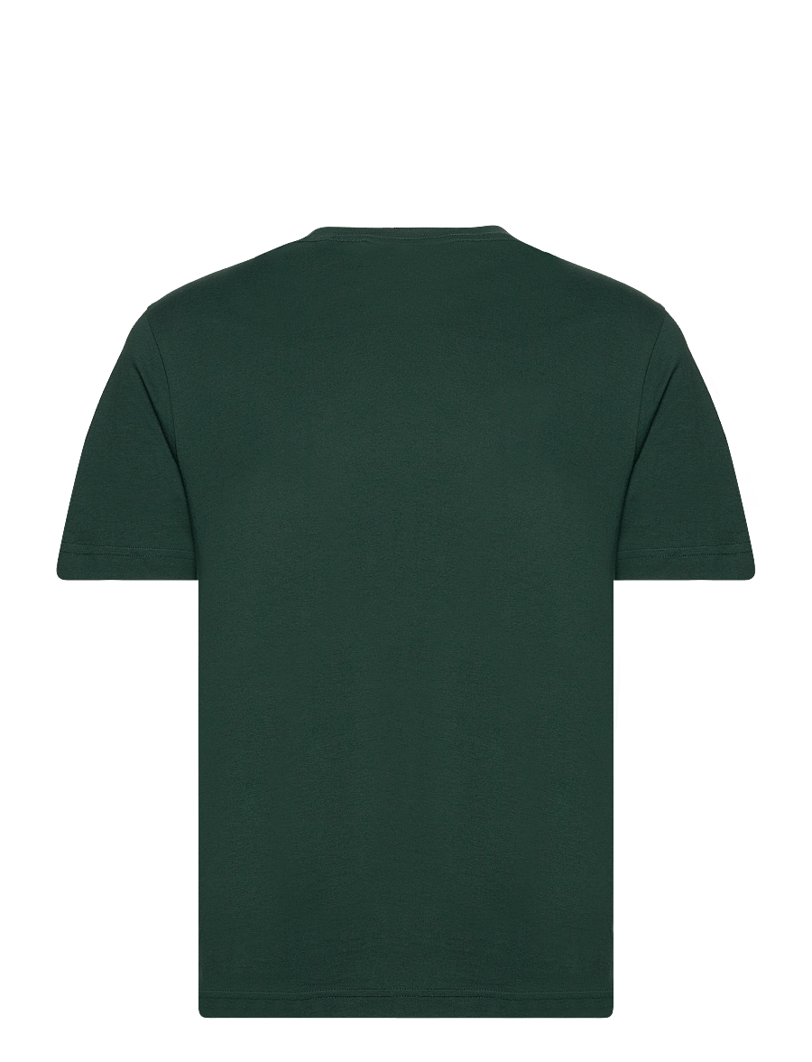 Gant - REG SHIELD SS T-SHIRT - kortærmede t-shirts - tartan green - 2