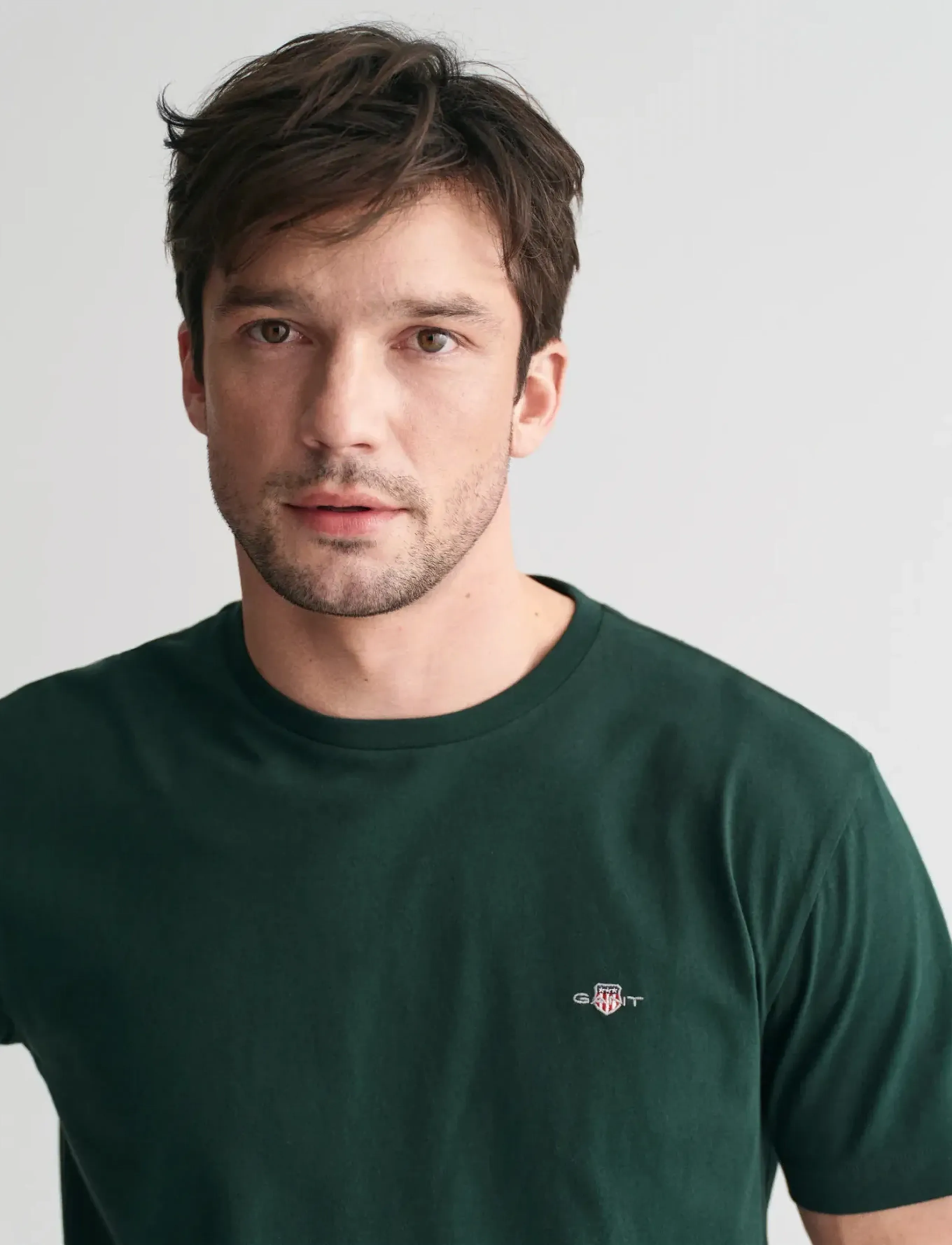 Gant - Shield T-Shirt - t-shirts à manches courtes - tartan green - 4