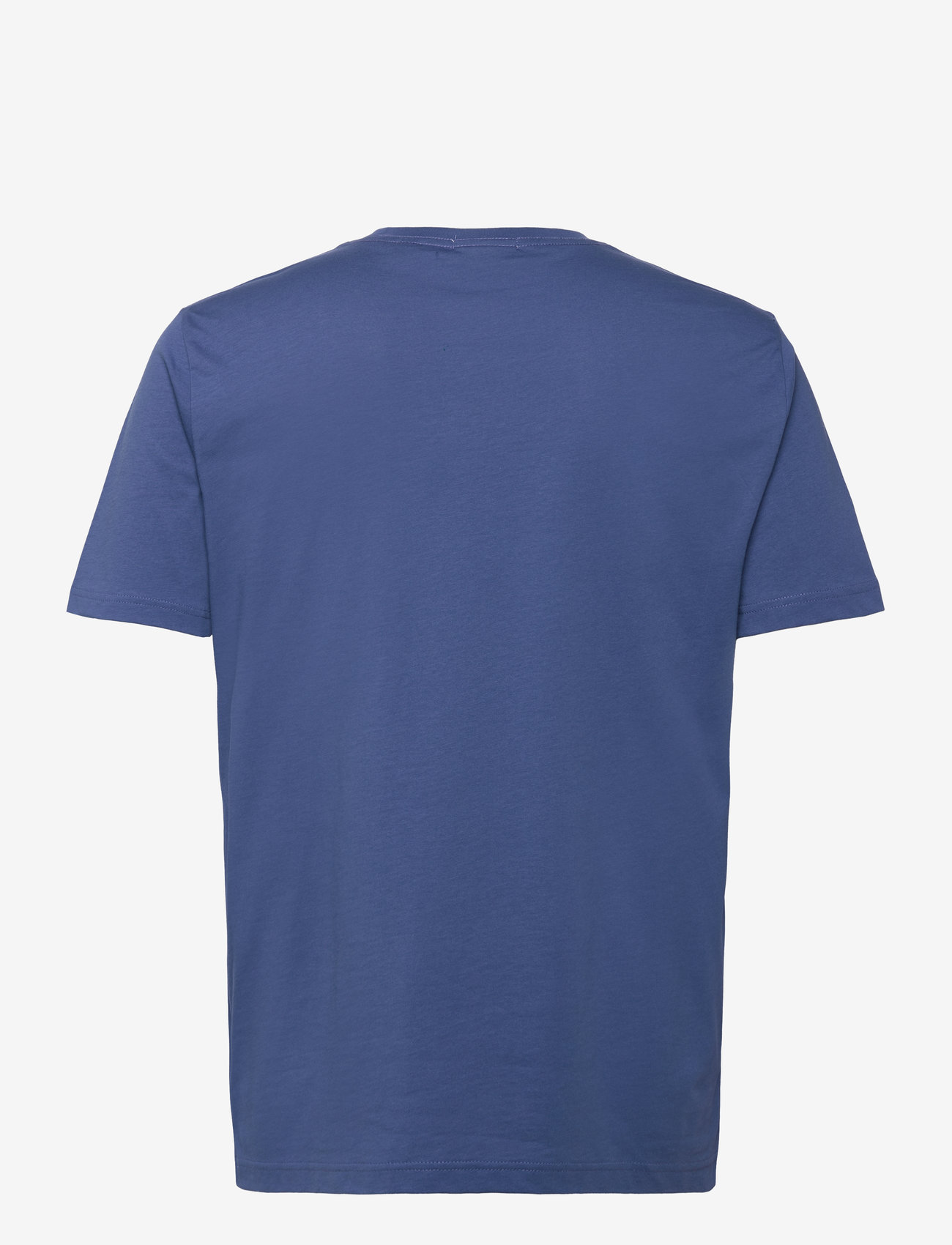 Gant - REG SHIELD SS T-SHIRT - lühikeste varrukatega t-särgid - vintage blue - 2