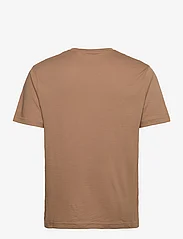 GANT - REG SHIELD SS T-SHIRT - basic t-shirts - warm khaki - 1
