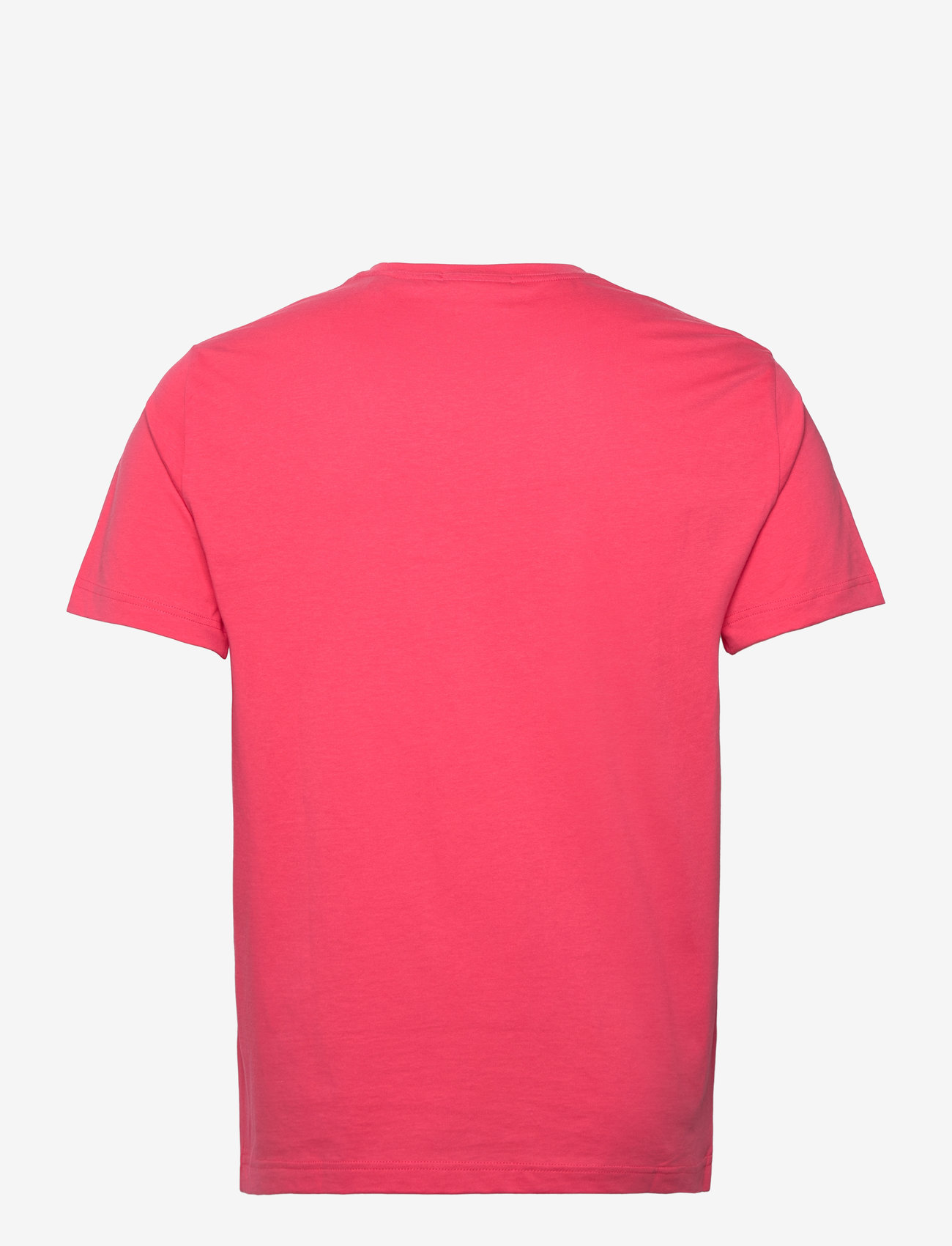 GANT - REG SHIELD SS T-SHIRT - kortärmade t-shirts - watermelon red - 1