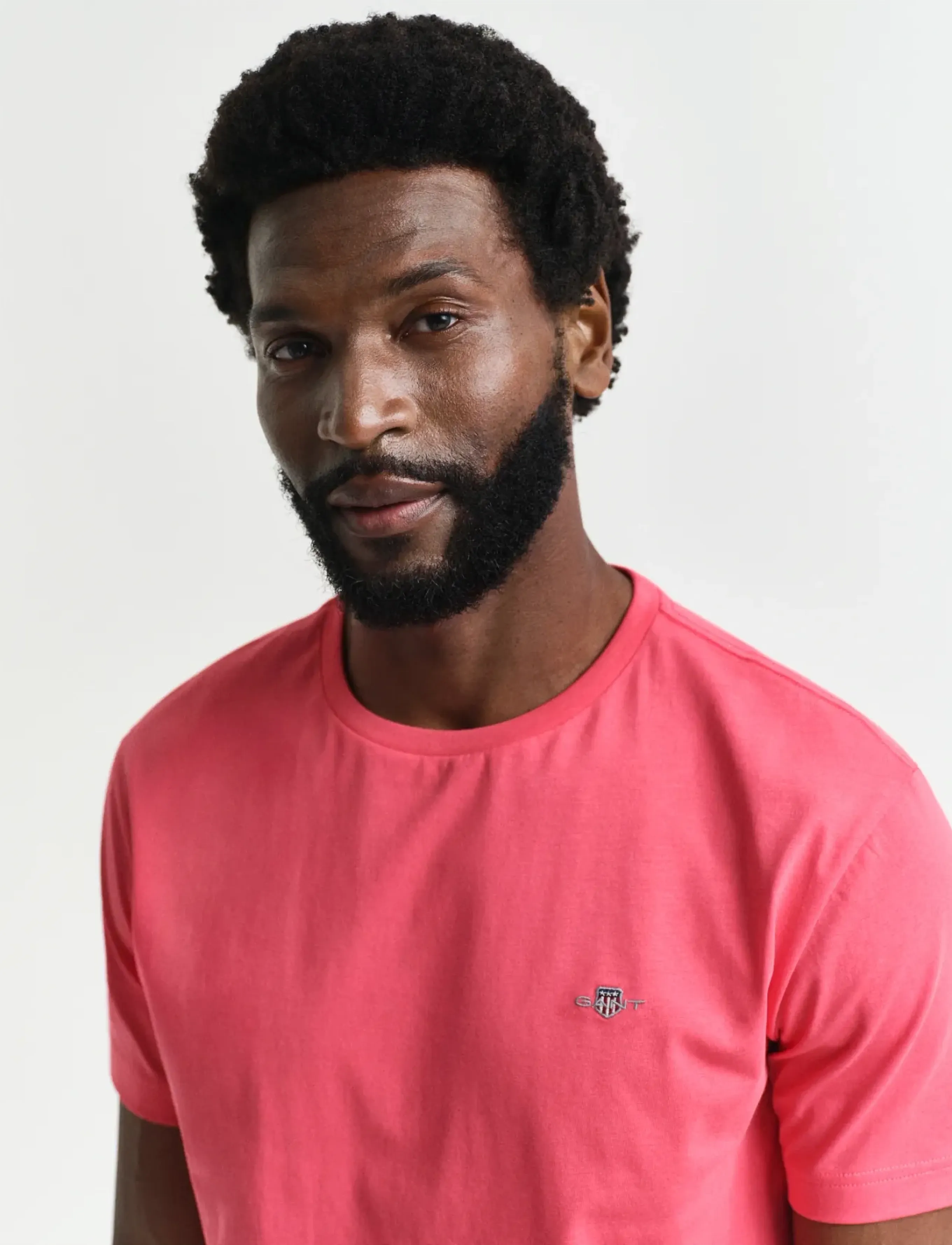 Gant - Shield T-Shirt - lühikeste varrukatega t-särgid - watermelon red - 4