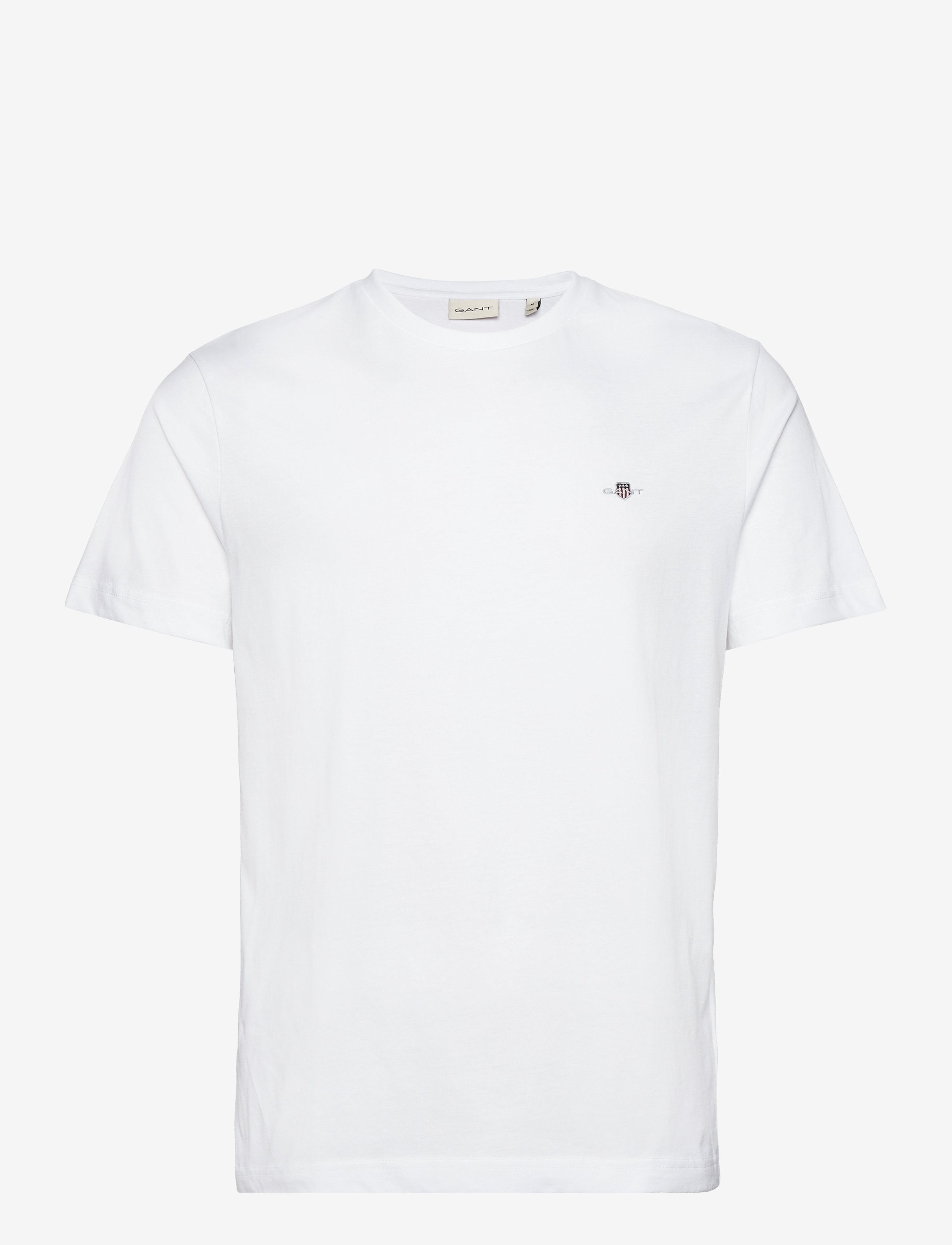 Gant Shield T-Shirt, XXL, T-shirts, Weiß - Short-sleeved, Männerswear