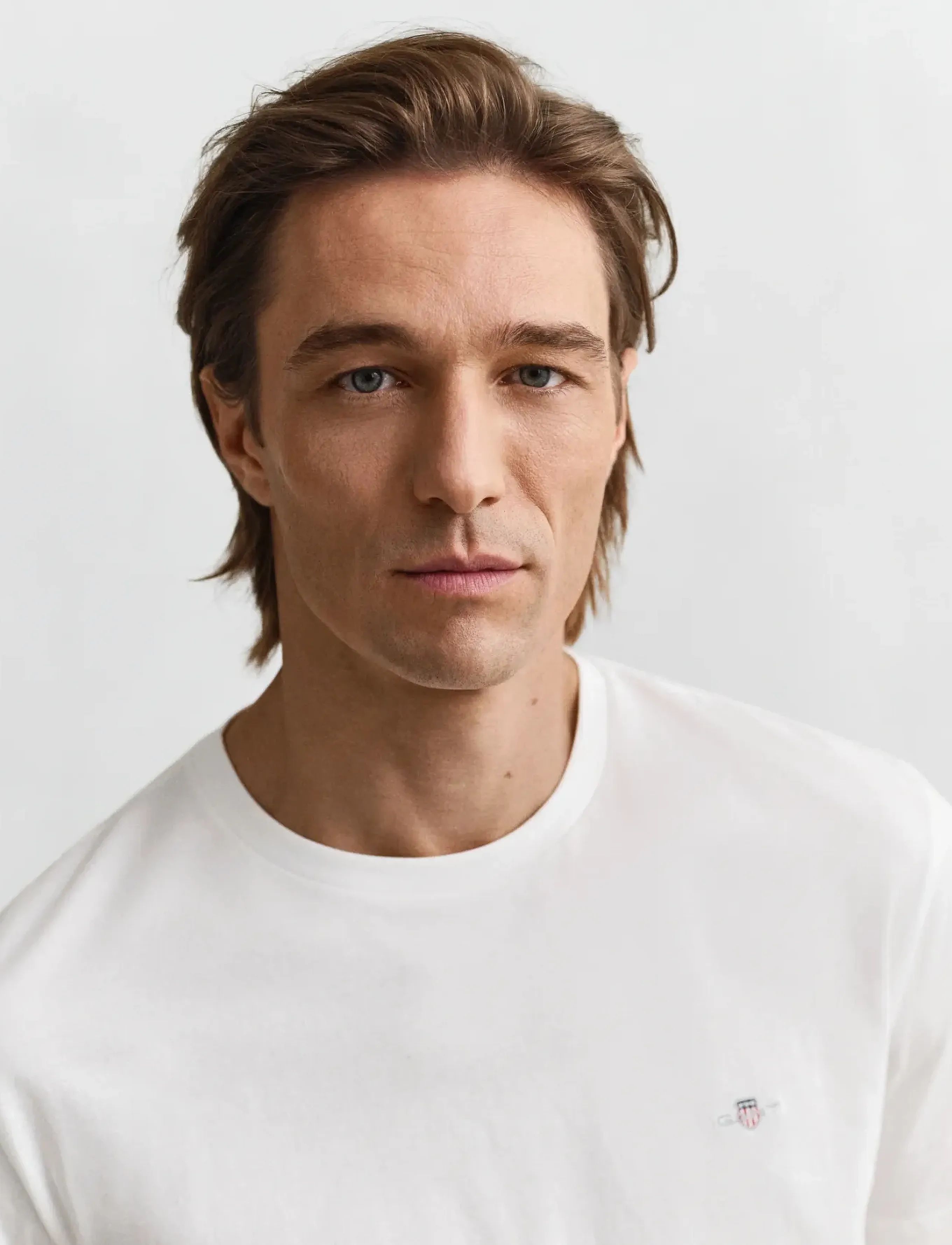 Gant - Shield T-Shirt - lühikeste varrukatega t-särgid - white - 4
