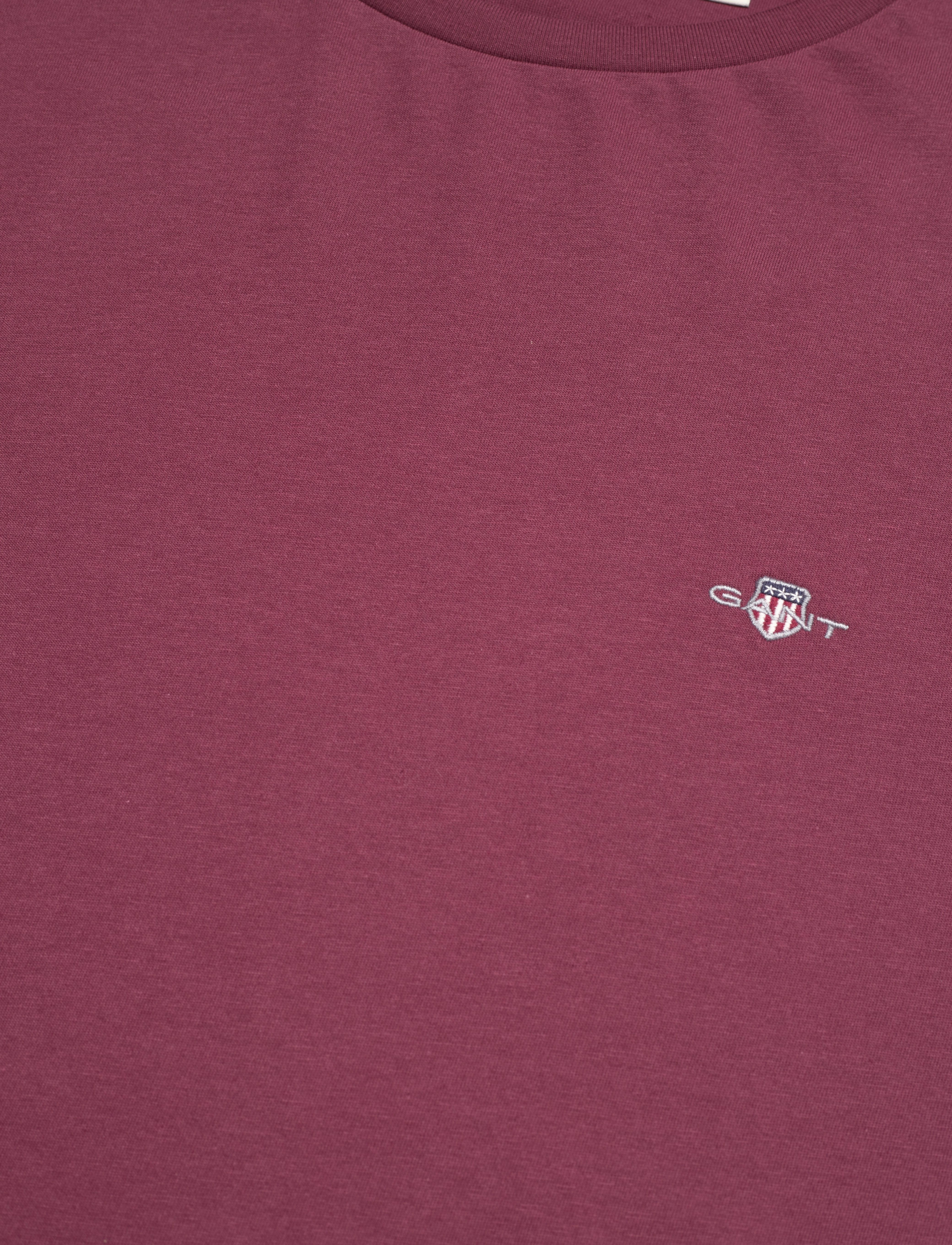 Gant - Shield T-Shirt - tavalised t-särgid - wine red - 2