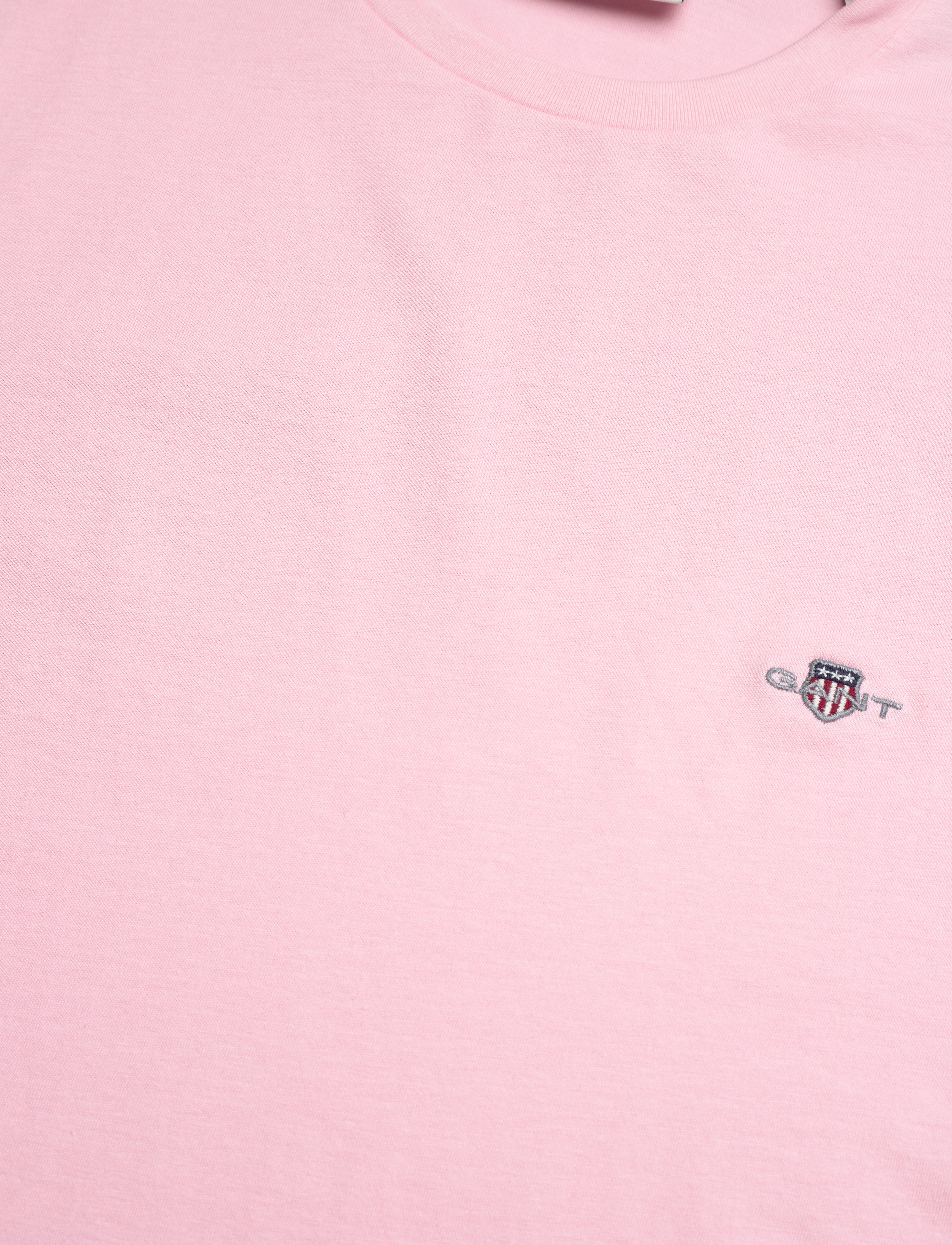 Gant - SLIM SHIELD SS T-SHIRT - short-sleeved t-shirts - california pink - 2
