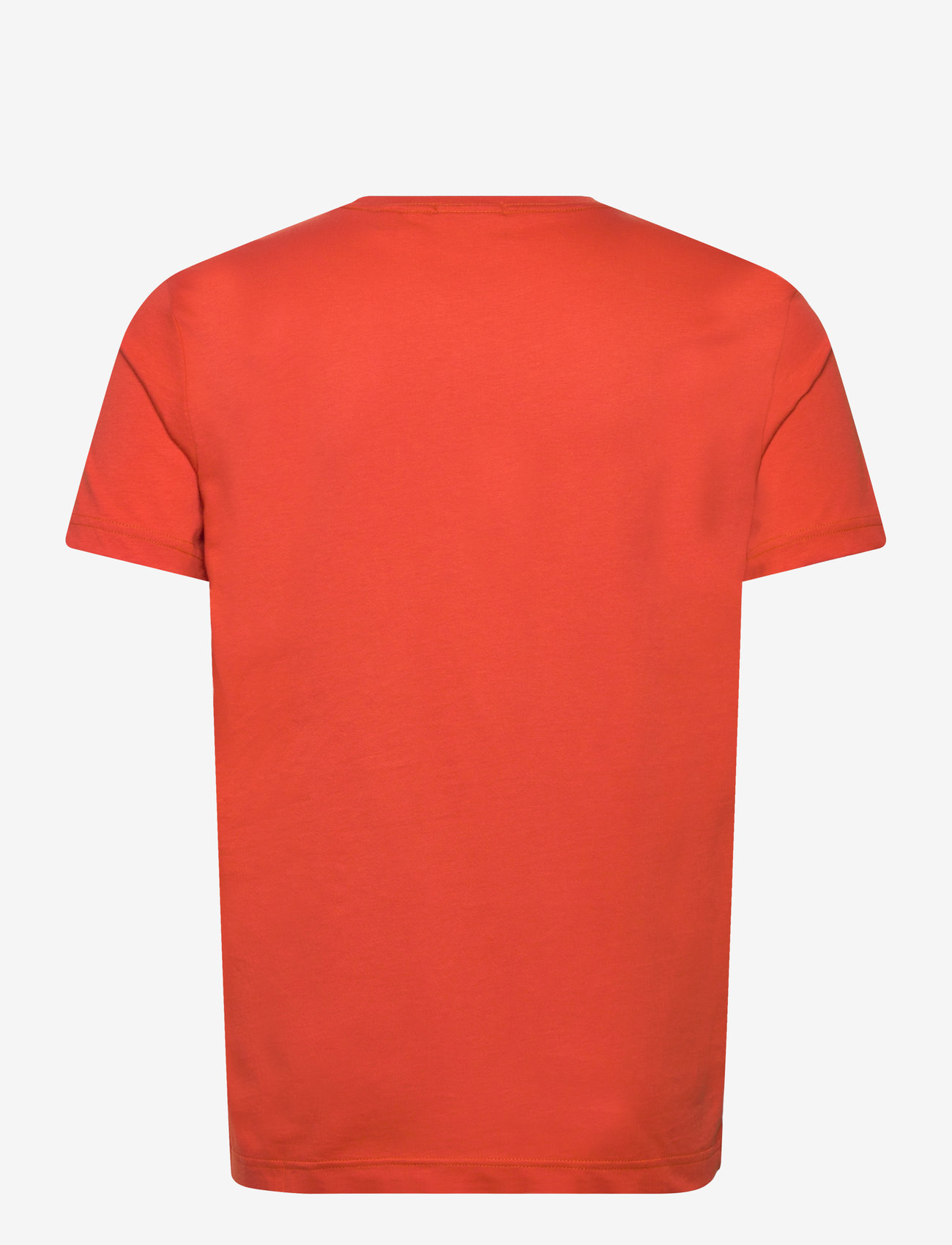 GANT - SLIM SHIELD SS T-SHIRT - kortärmade t-shirts - deep orange - 1
