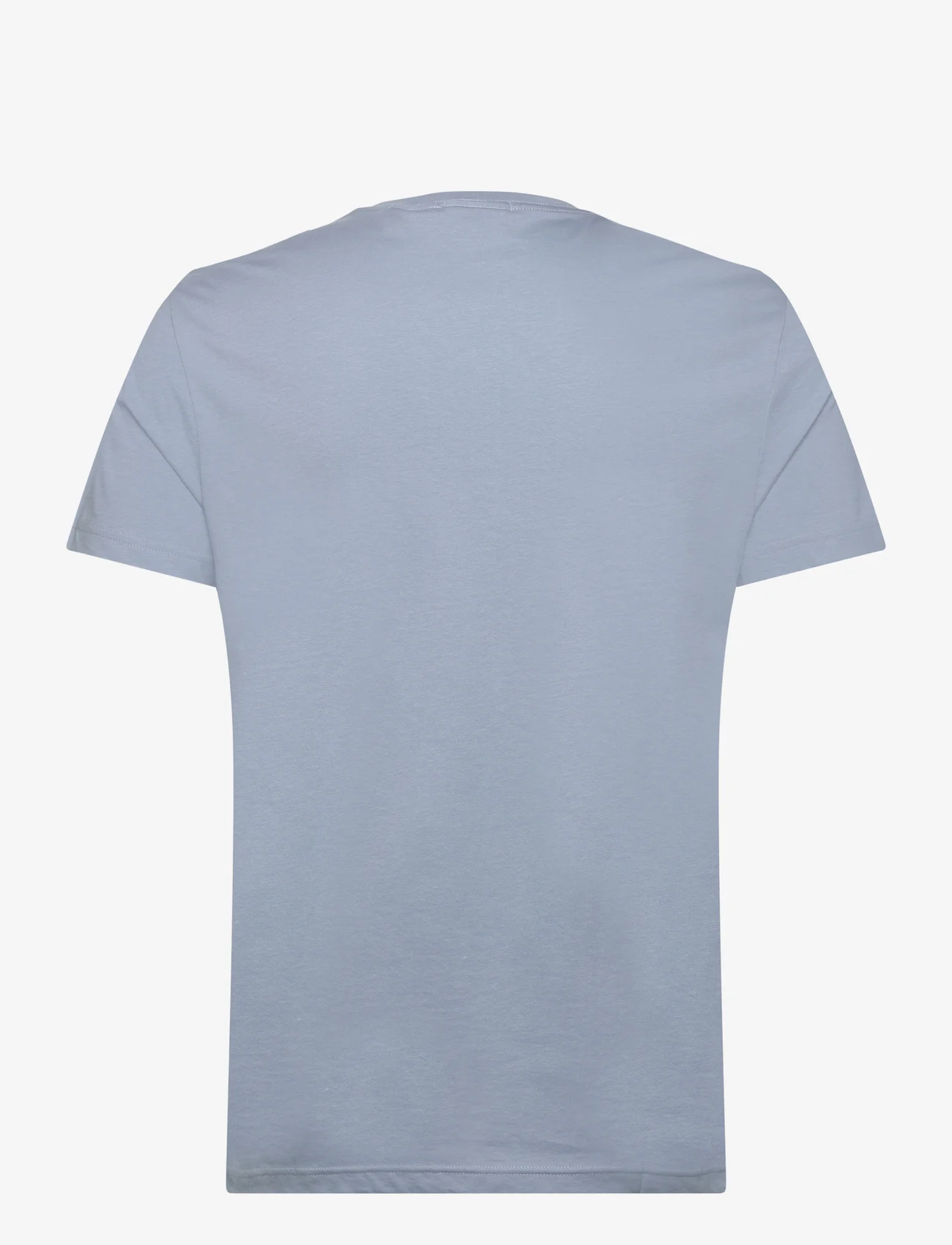 GANT - SLIM SHIELD SS T-SHIRT - kortærmede t-shirts - dove blue - 1