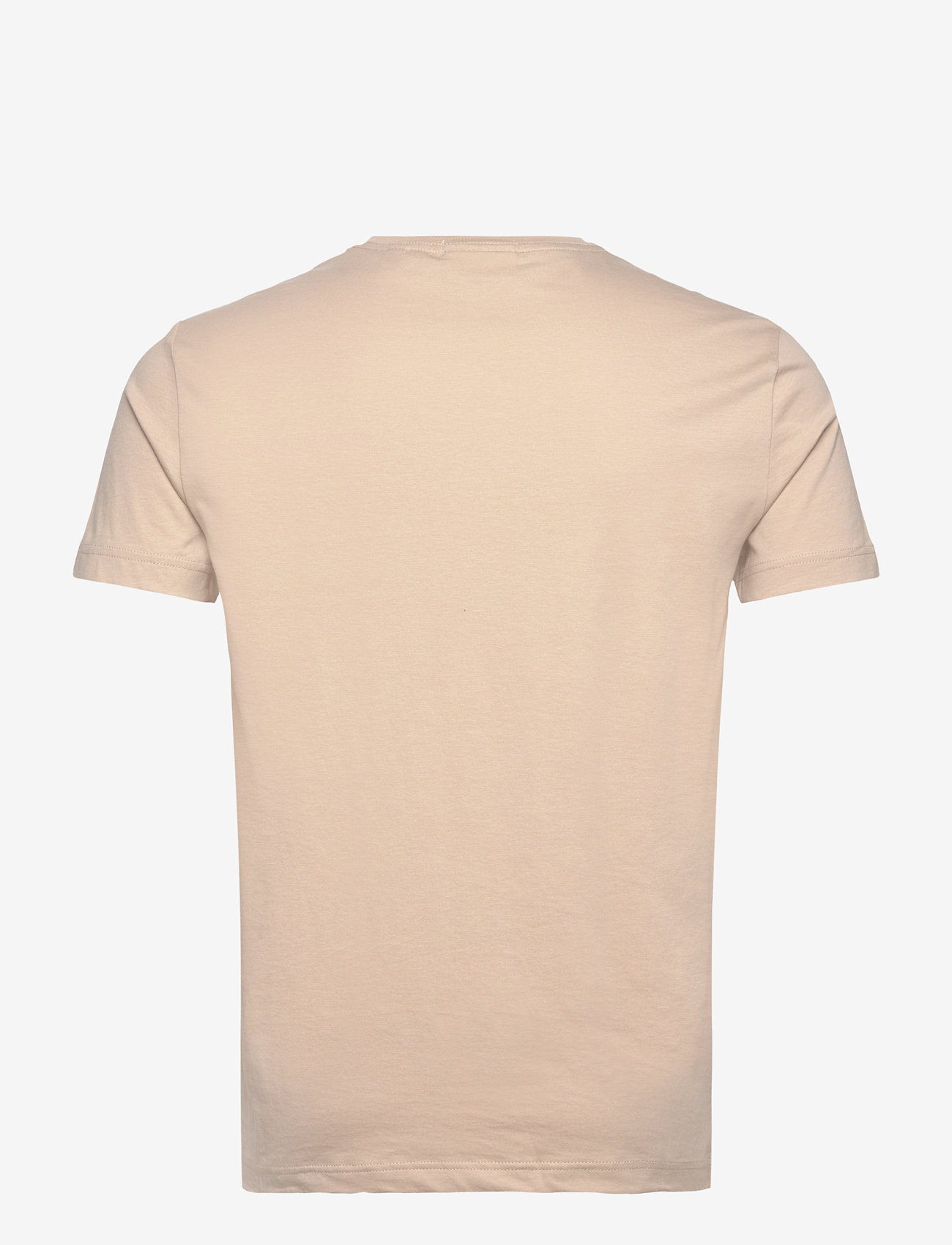 GANT - SLIM SHIELD SS T-SHIRT - kortærmede t-shirts - dry sand - 1