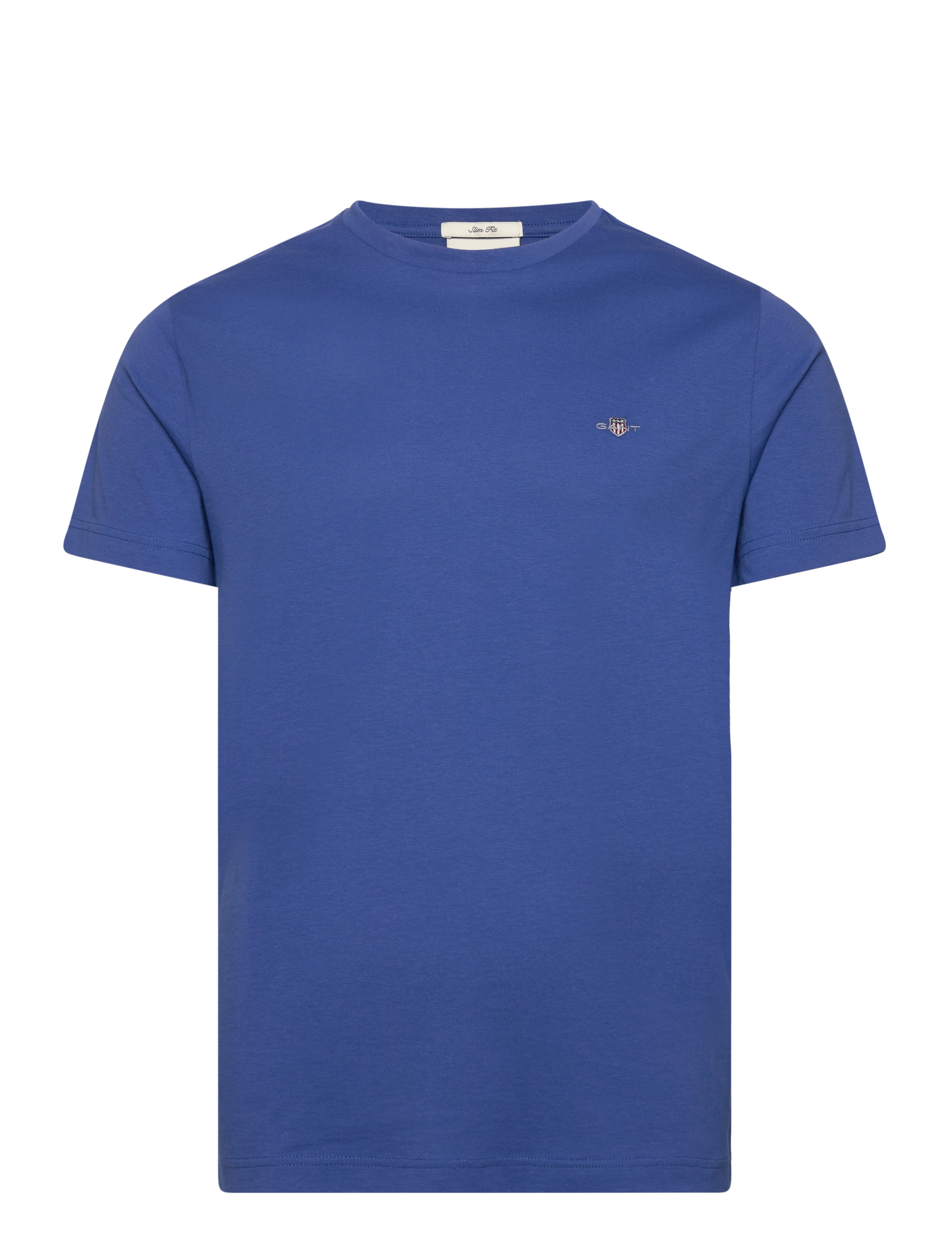Gant SLIM SHIELD SS T-SHIRT - Gant - RICH BLUE / blue