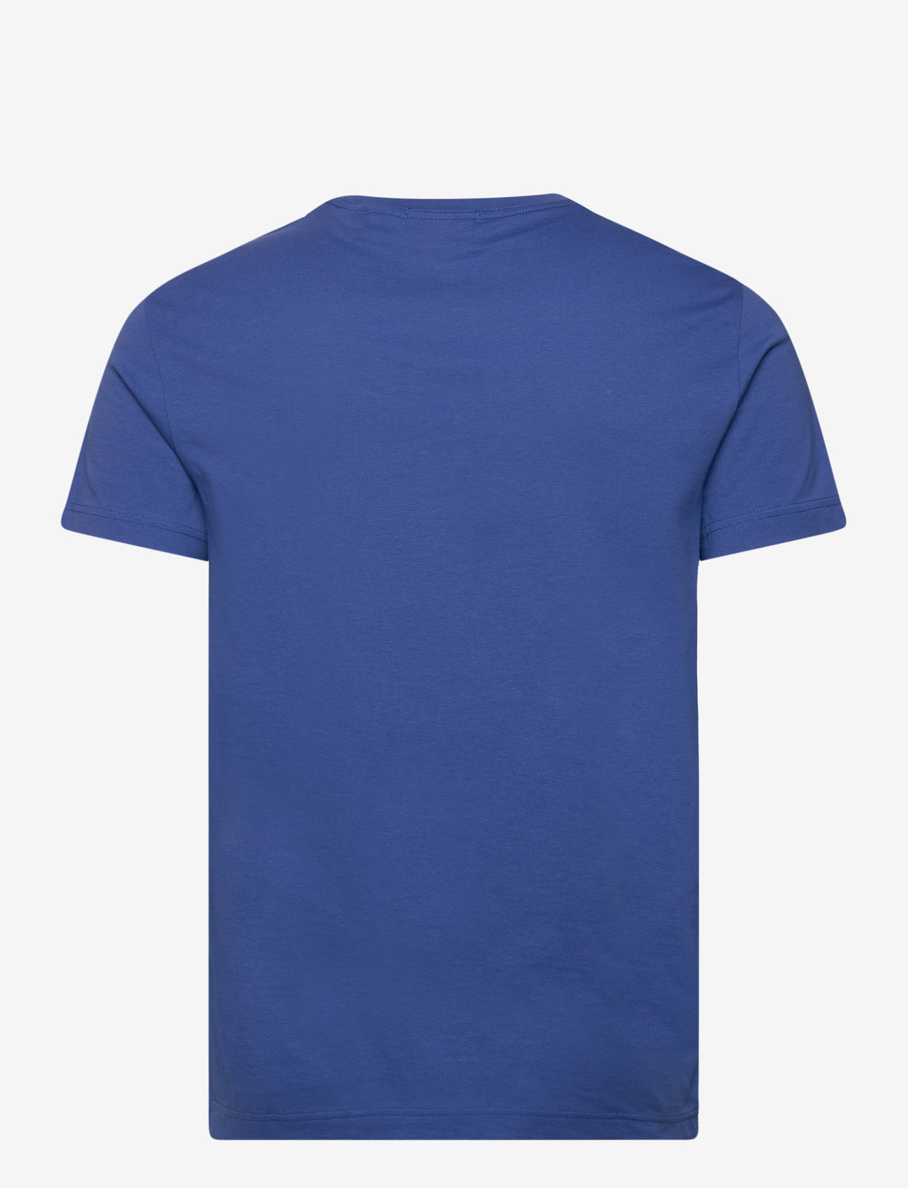 GANT - SLIM SHIELD SS T-SHIRT - kortærmede t-shirts - rich blue - 1