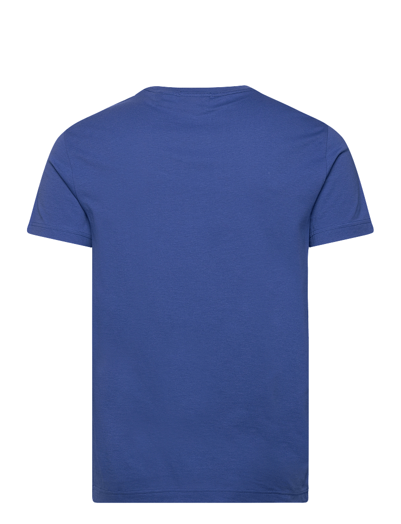 GANT - SLIM SHIELD SS T-SHIRT - kortärmade t-shirts - rich blue - 1