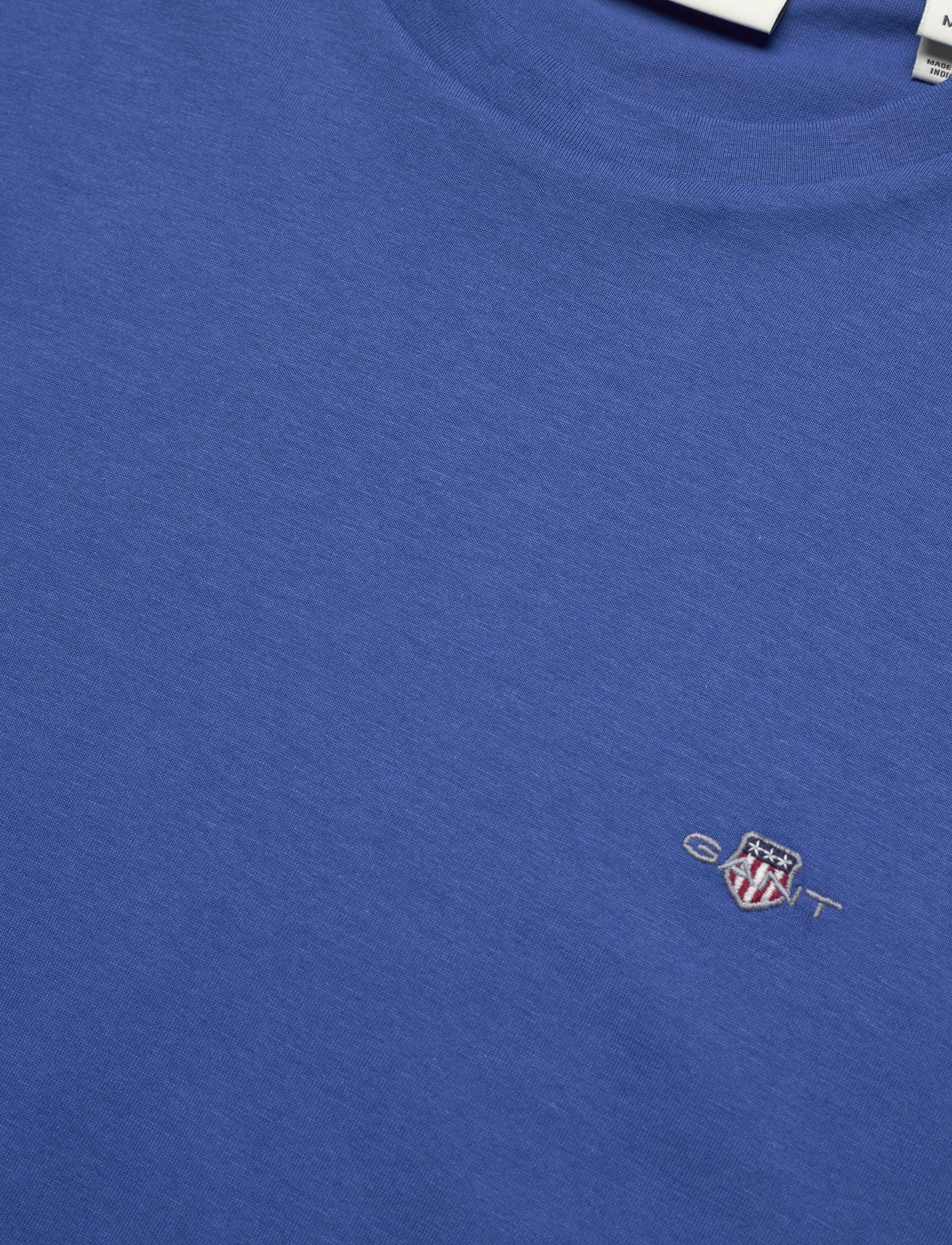 Gant - SLIM SHIELD SS T-SHIRT - short-sleeved t-shirts - rich blue - 2