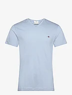 SLIM SHIELD V-NECK T-SHIRT - STORMY SEA