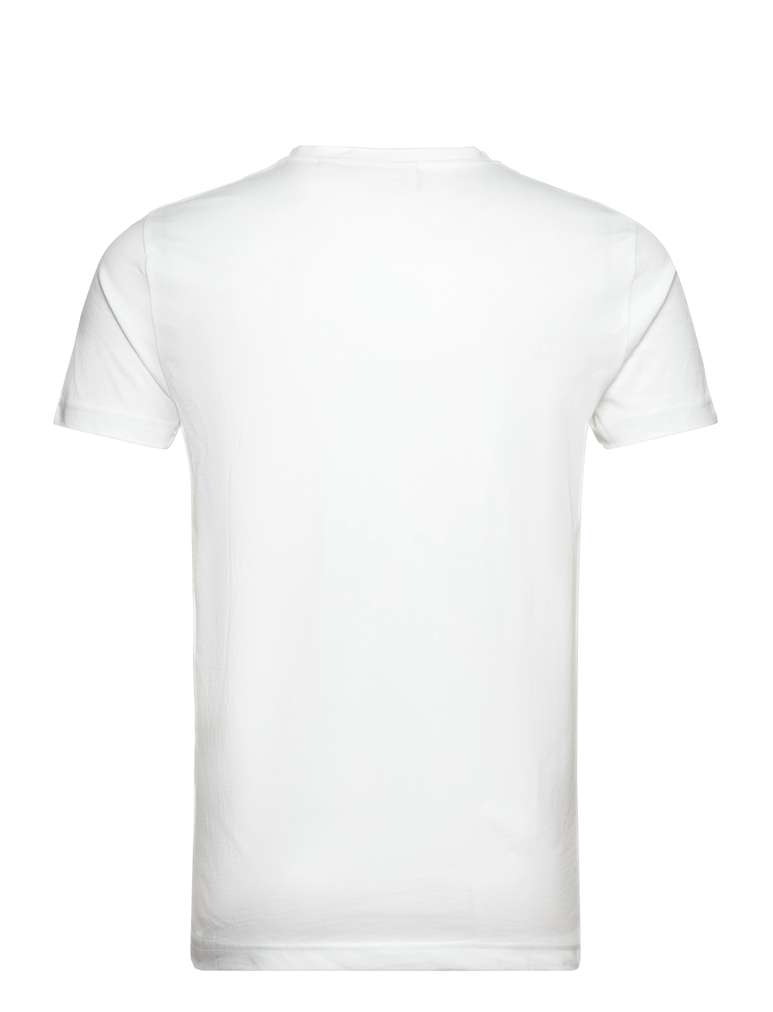 Gant - SLIM SHIELD V-NECK T-SHIRT - t-shirts med v-hals - white - 2