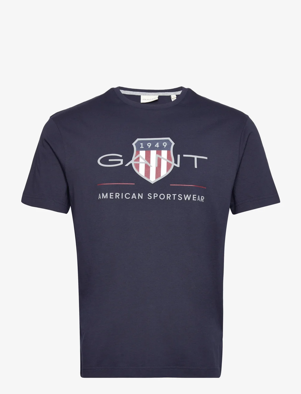 GANT - REG ARCHIVE SHIELD SS T-SHIRT - kortærmede t-shirts - evening blue - 1