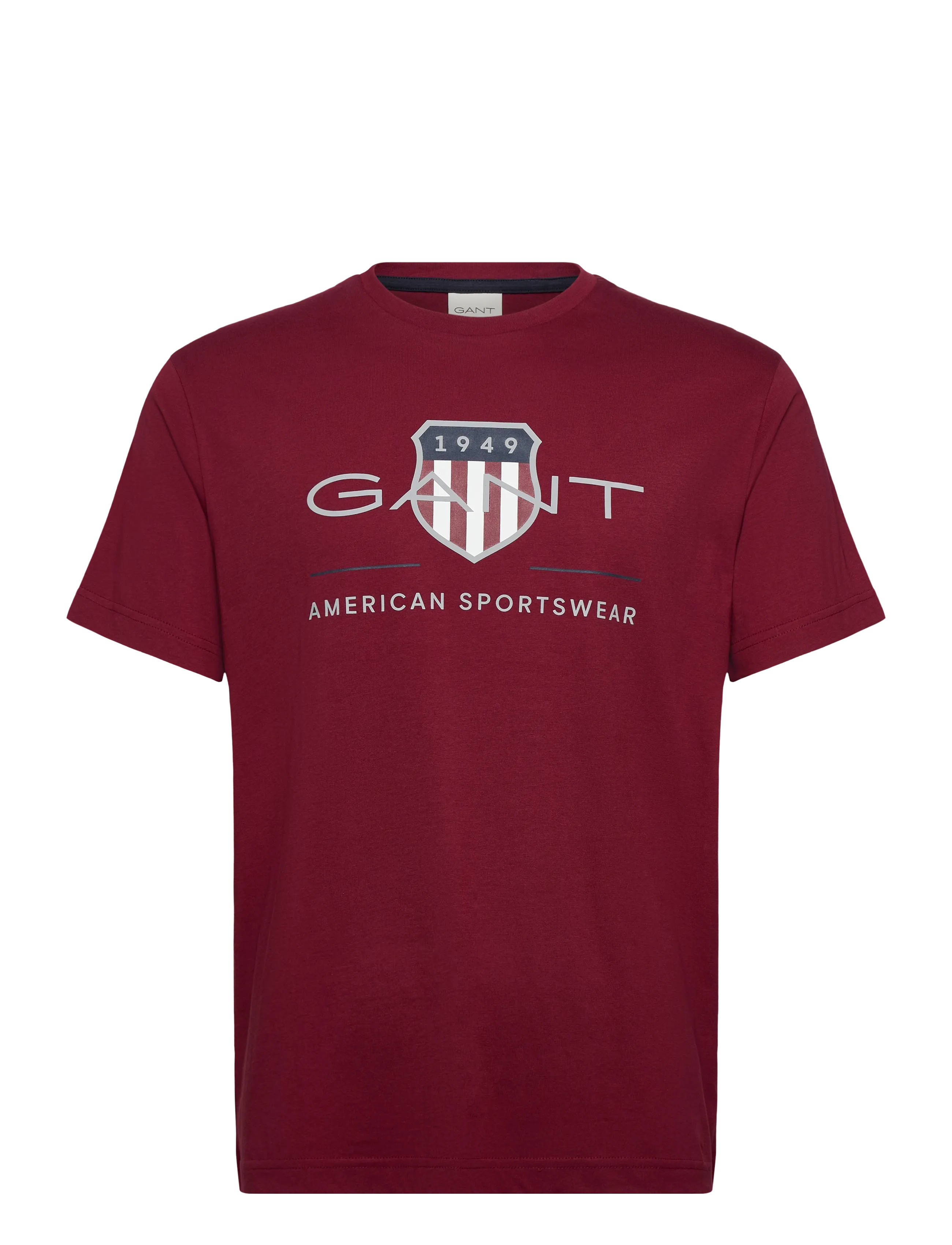 Gant REG ARCHIVE SHIELD SS T-SHIRT - Gant - PLUMPED RED / red