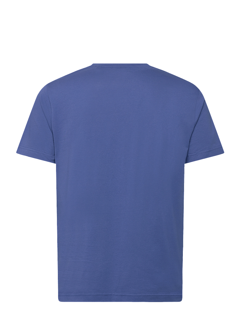 GANT - REG ARCHIVE SHIELD SS T-SHIRT - kortærmede t-shirts - rich blue - 1