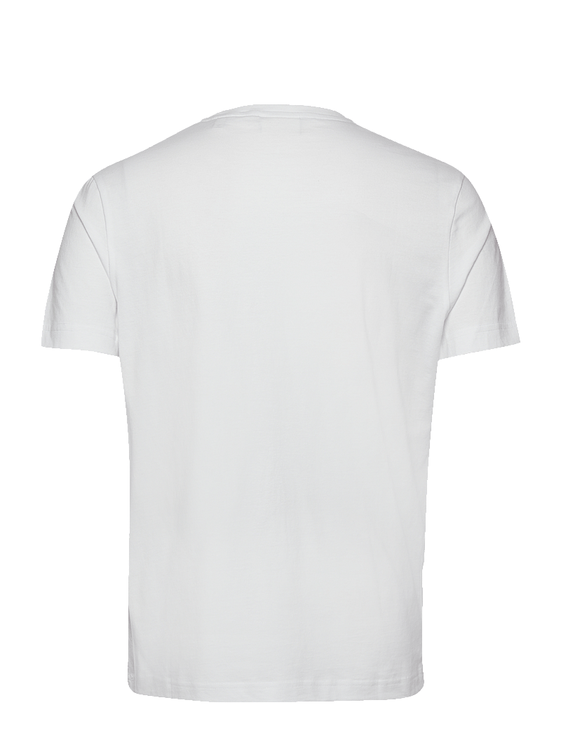 GANT - REG ARCHIVE SHIELD SS T-SHIRT - lühikeste varrukatega t-särgid - white - 2