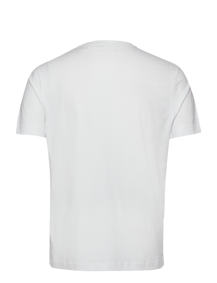 Gant - REG ARCHIVE SHIELD SS T-SHIRT - kortärmade t-shirts - white - 2