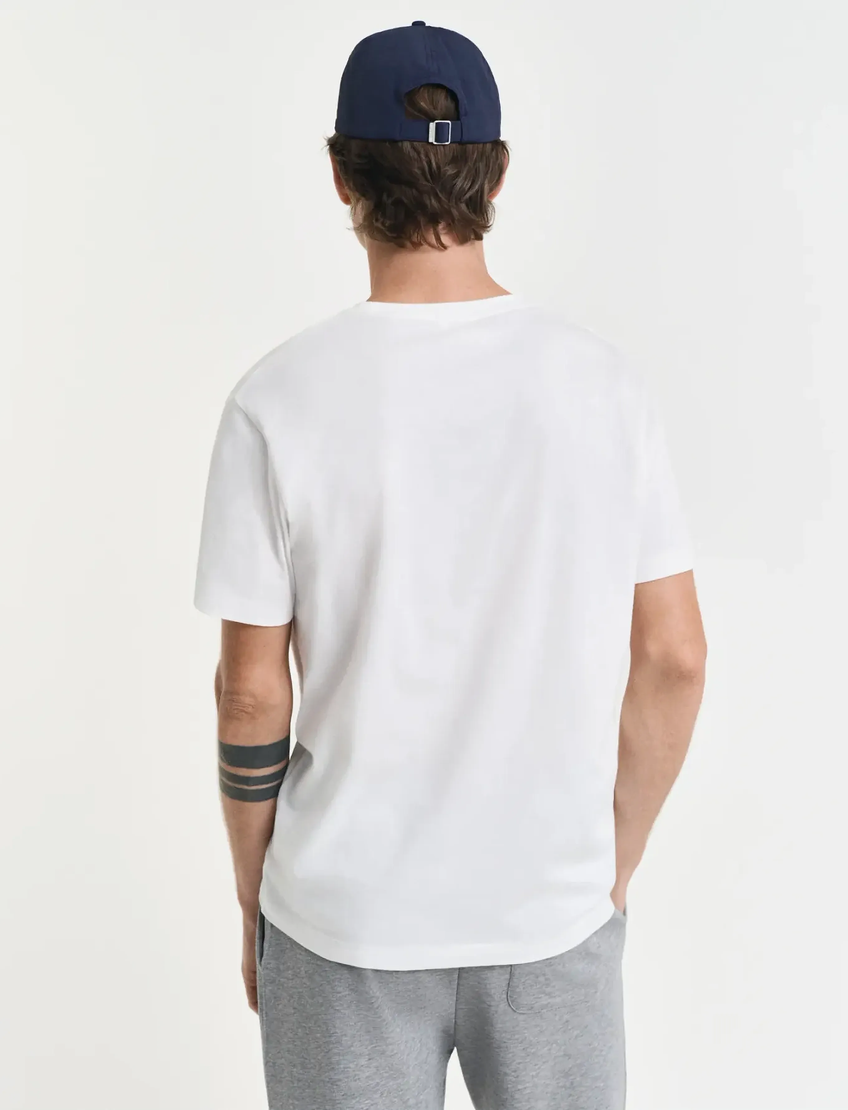 Gant - REG ARCHIVE SHIELD SS T-SHIRT - kurzärmelig - white - 3
