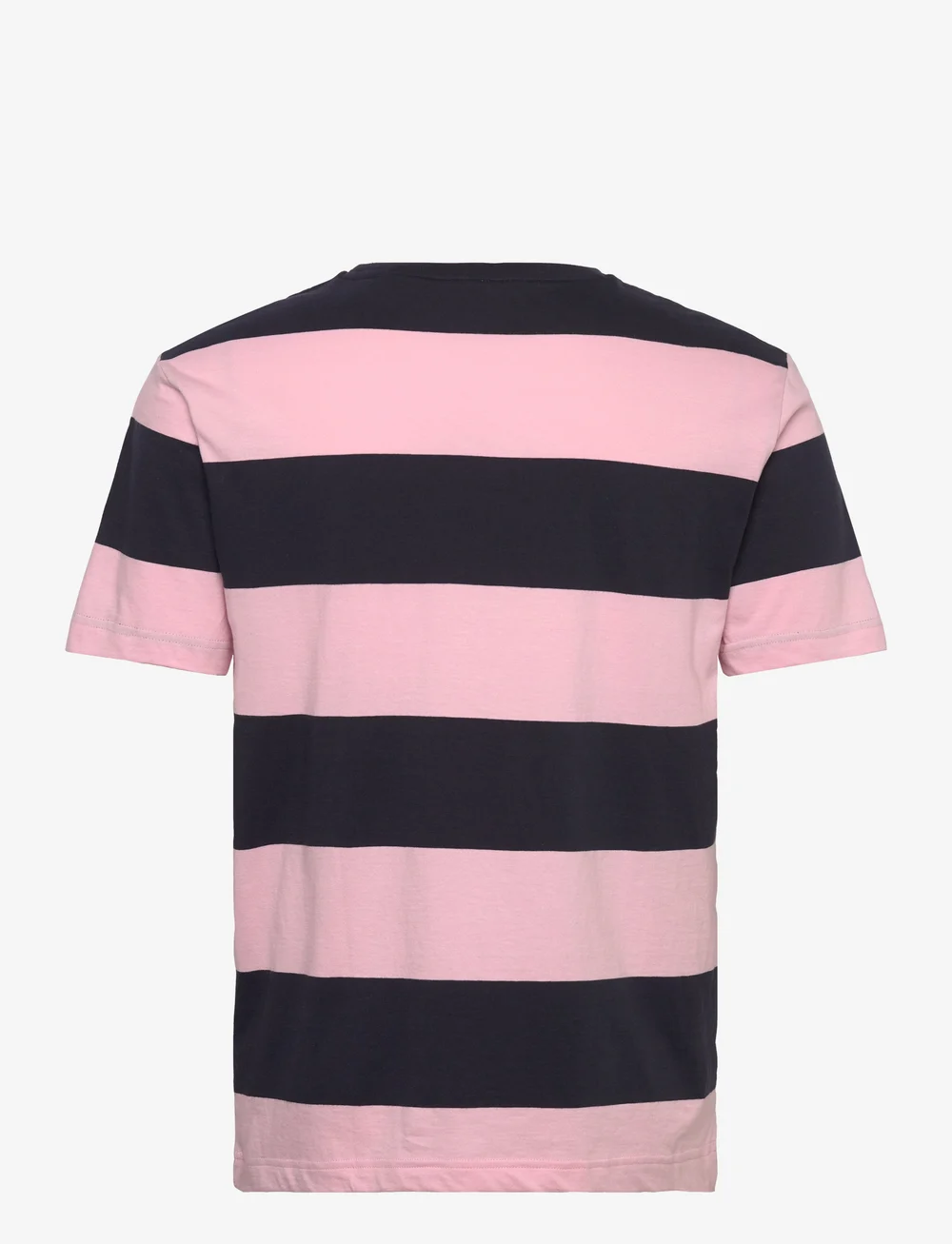 GANT - BAR STRIPE SS T-SHIRT - lühikeste varrukatega t-särgid - california pink - 1