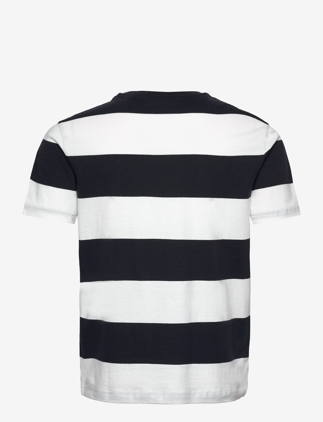 GANT - BAR STRIPE SS T-SHIRT - kurzärmelig - eggshell - 2