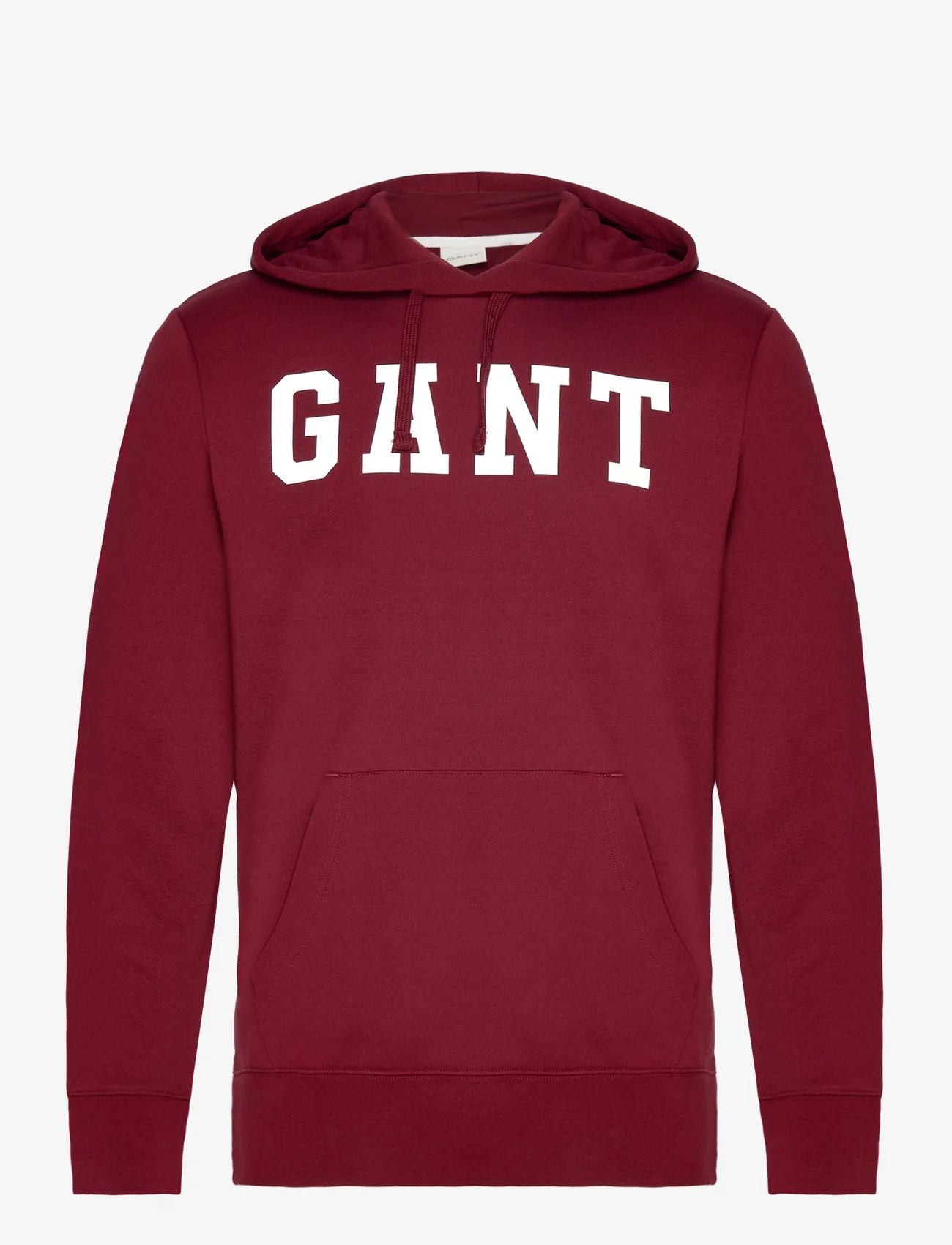 GANT - GANT LOGO SWEAT HOODIE - hoodies - plumped red - 0