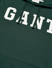 GANT - GANT LOGO SWEAT HOODIE - hoodies - tartan green - 2