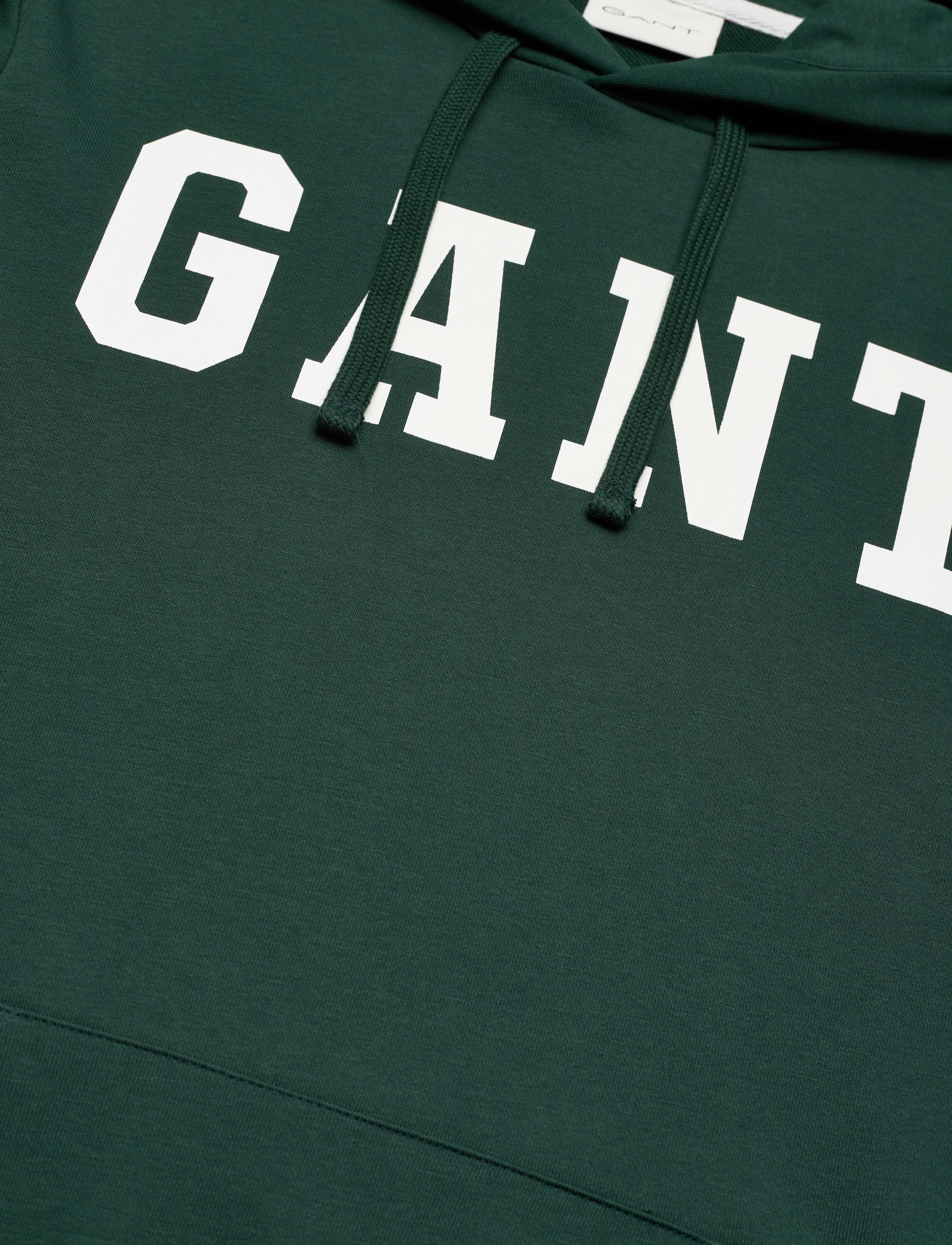 GANT - GANT LOGO SWEAT HOODIE - tartan green - 2