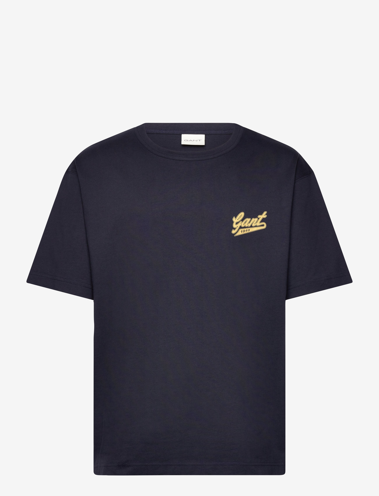 GANT - GANT GRAPHIC TSHIRT - evening blue - 0