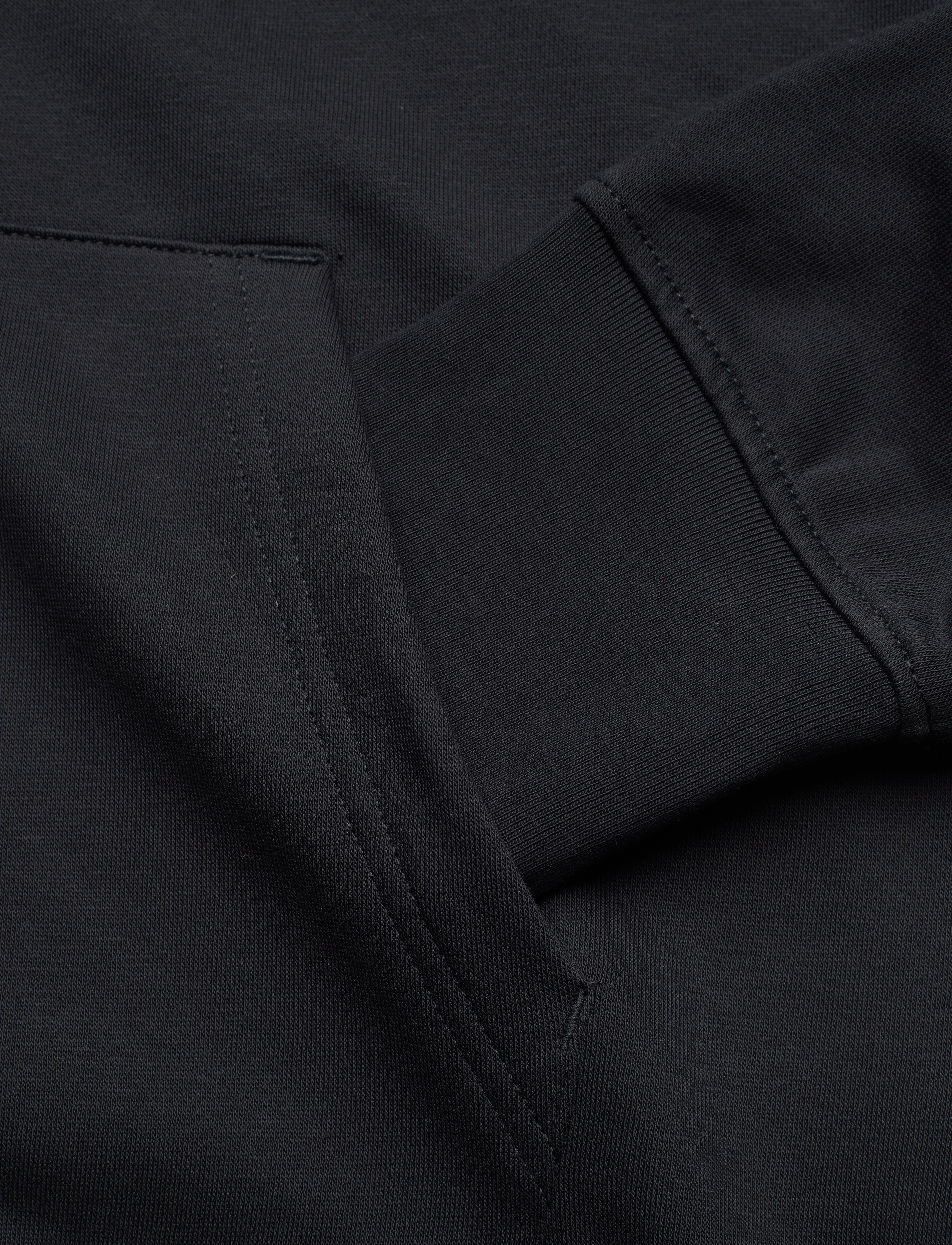GANT - PRINTED GRAPHIC FULL ZIP HOODIE - black - 3