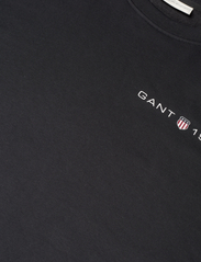 GANT - PRINTED GRAPHIC C-NECK SWEAT - dressipluusid - black - 2